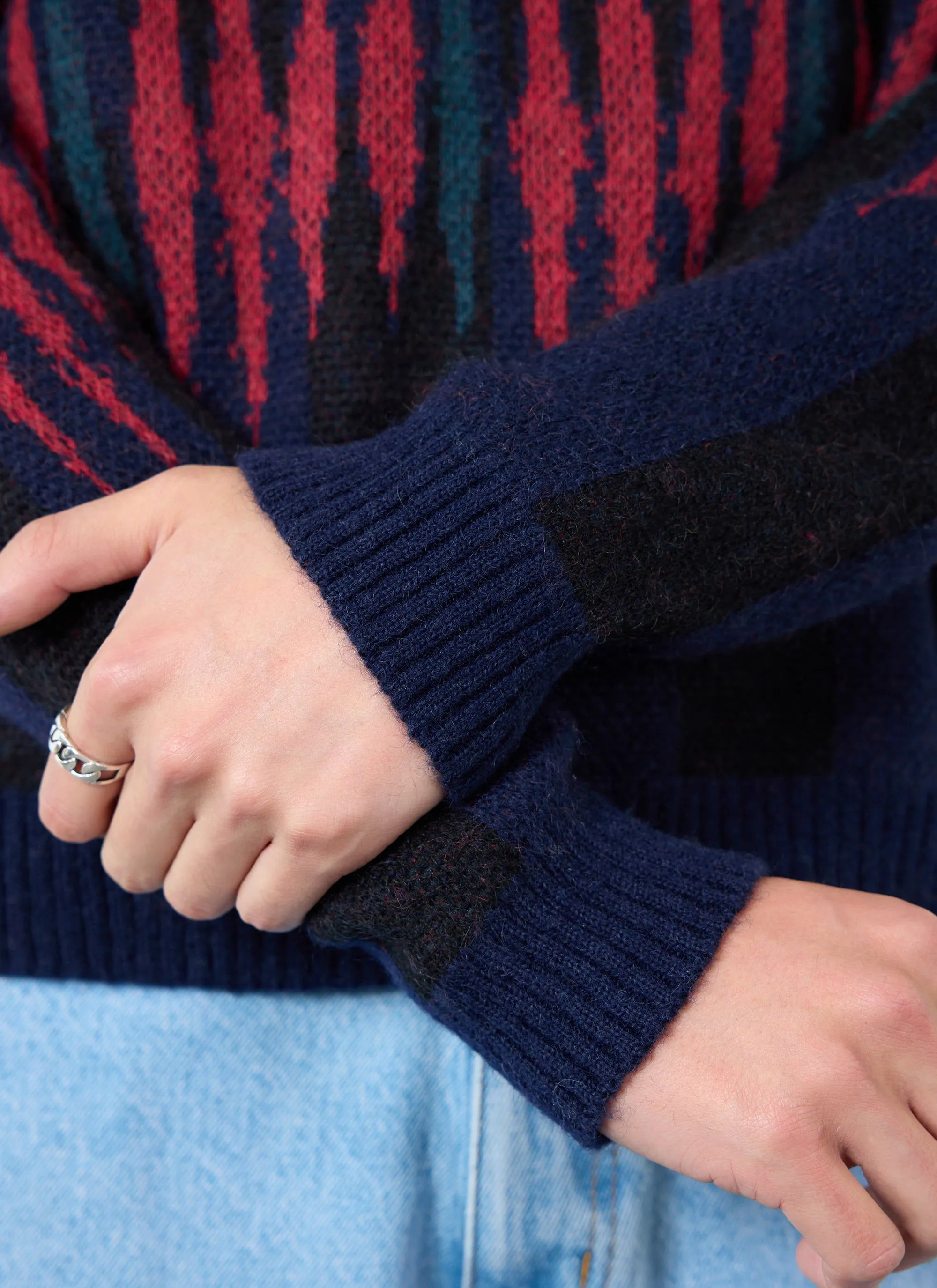 Chromatic Jumper | Mohair | Navy