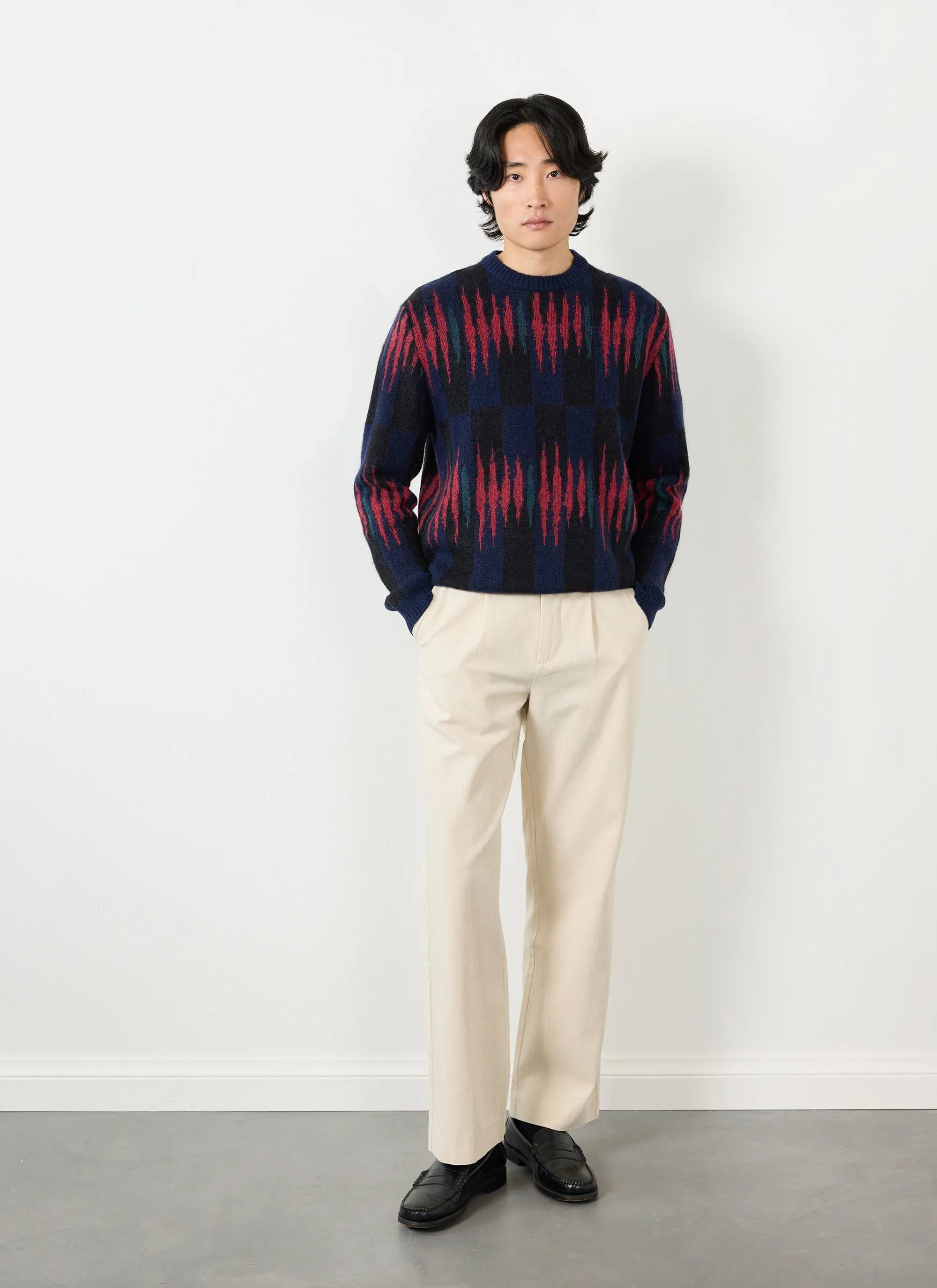 Chromatic Jumper | Mohair | Navy