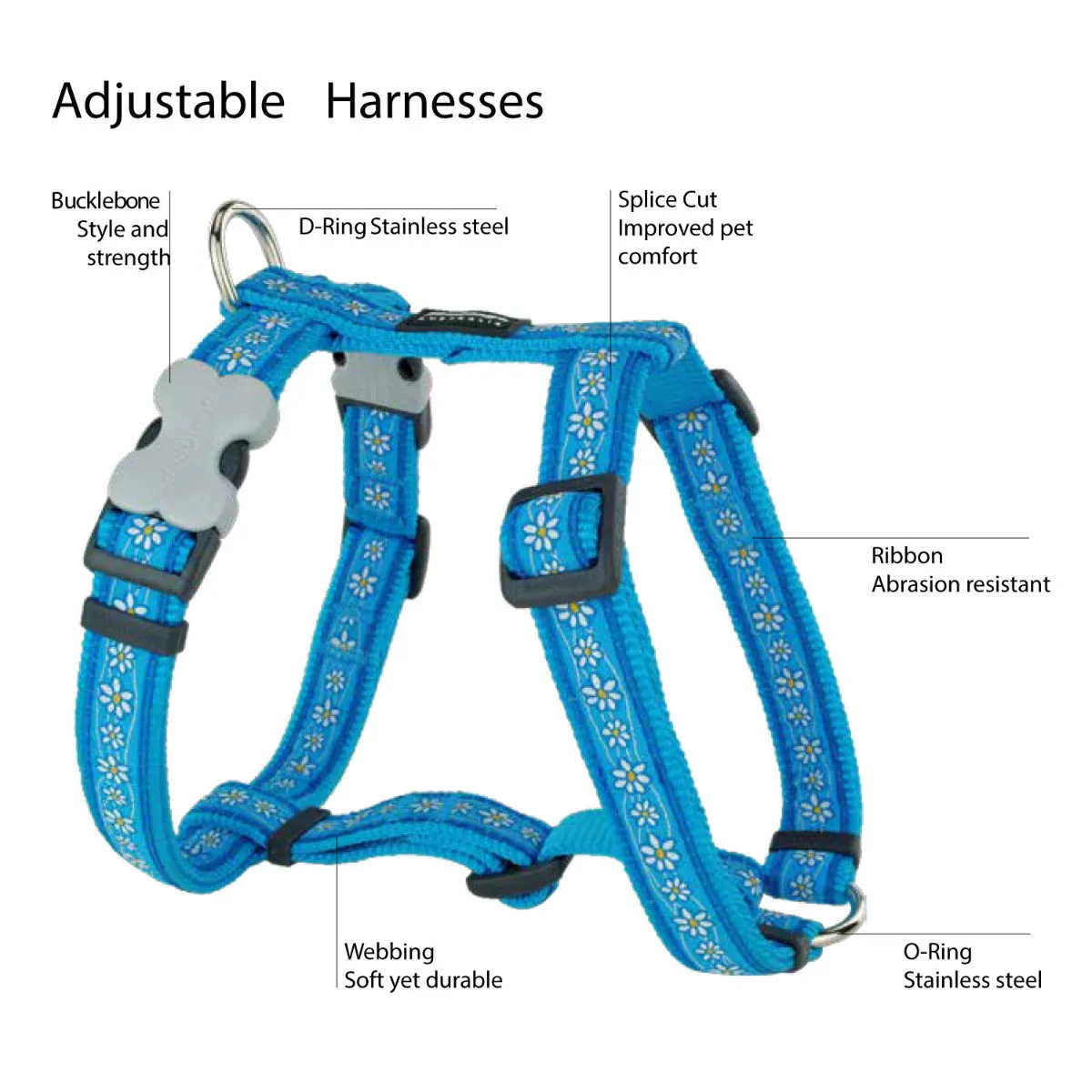 Classic Purple Dog Harness