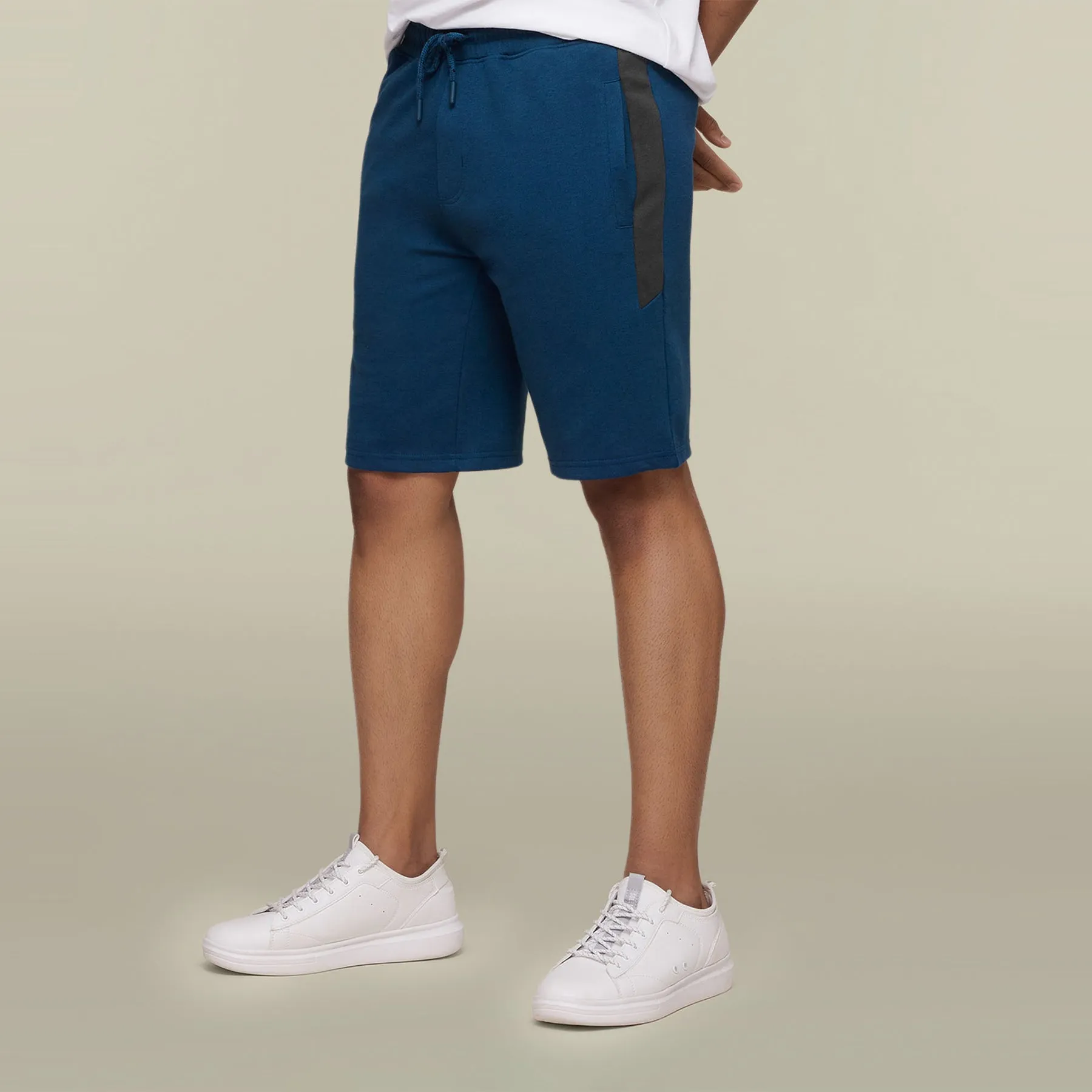 Code Cotton Rich Shorts Oxford Blue