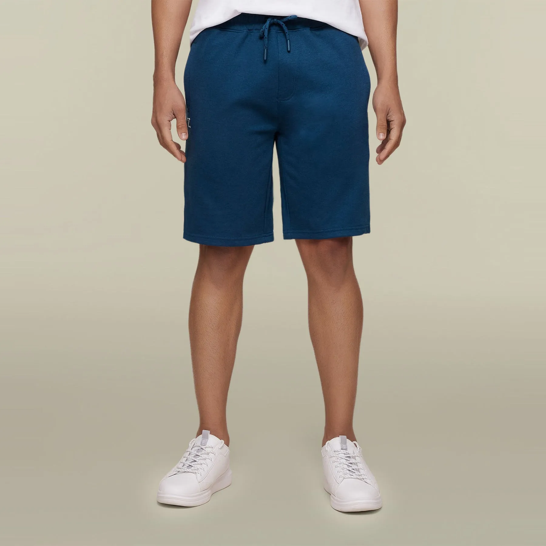 Code Cotton Rich Shorts Oxford Blue