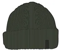 Compass Recycled Acrylic Beanie - Fir Tree