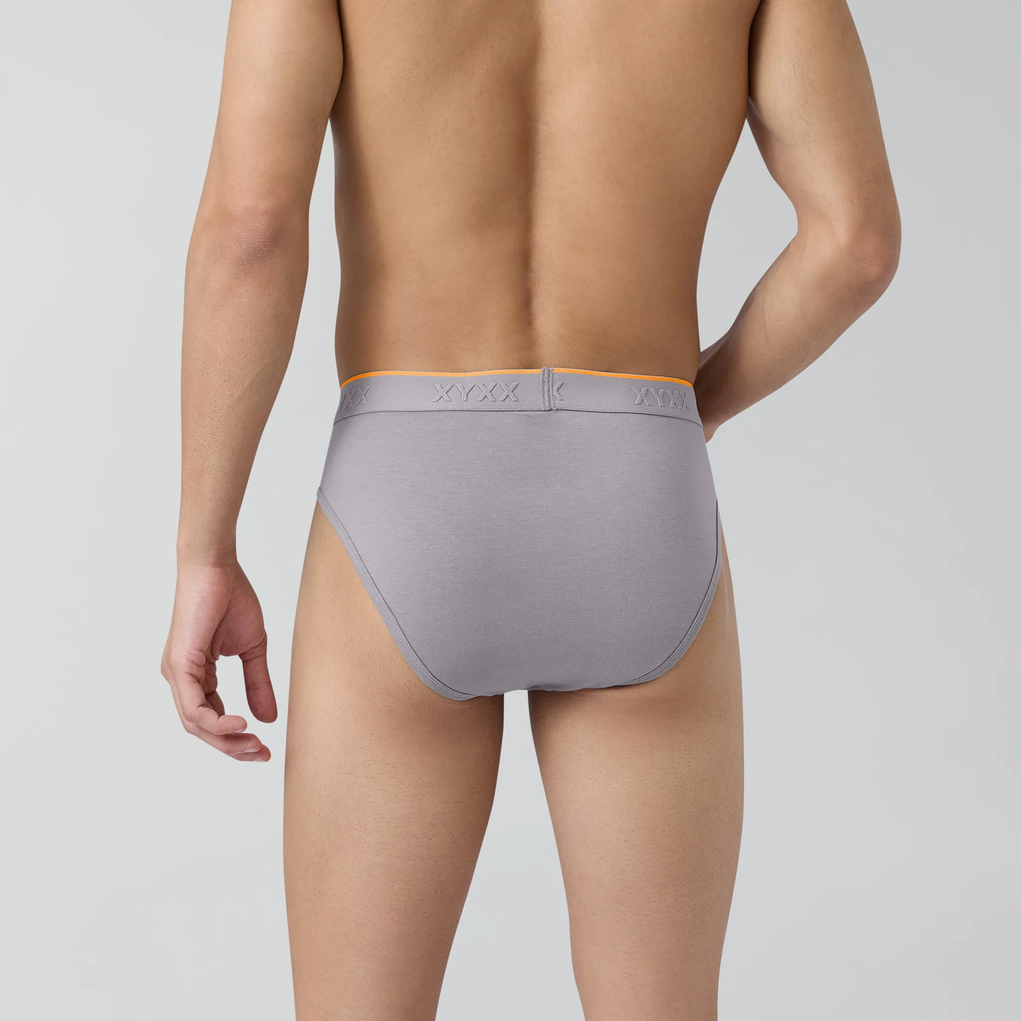 Crux Cotton Stretch Briefs Cloud Grey