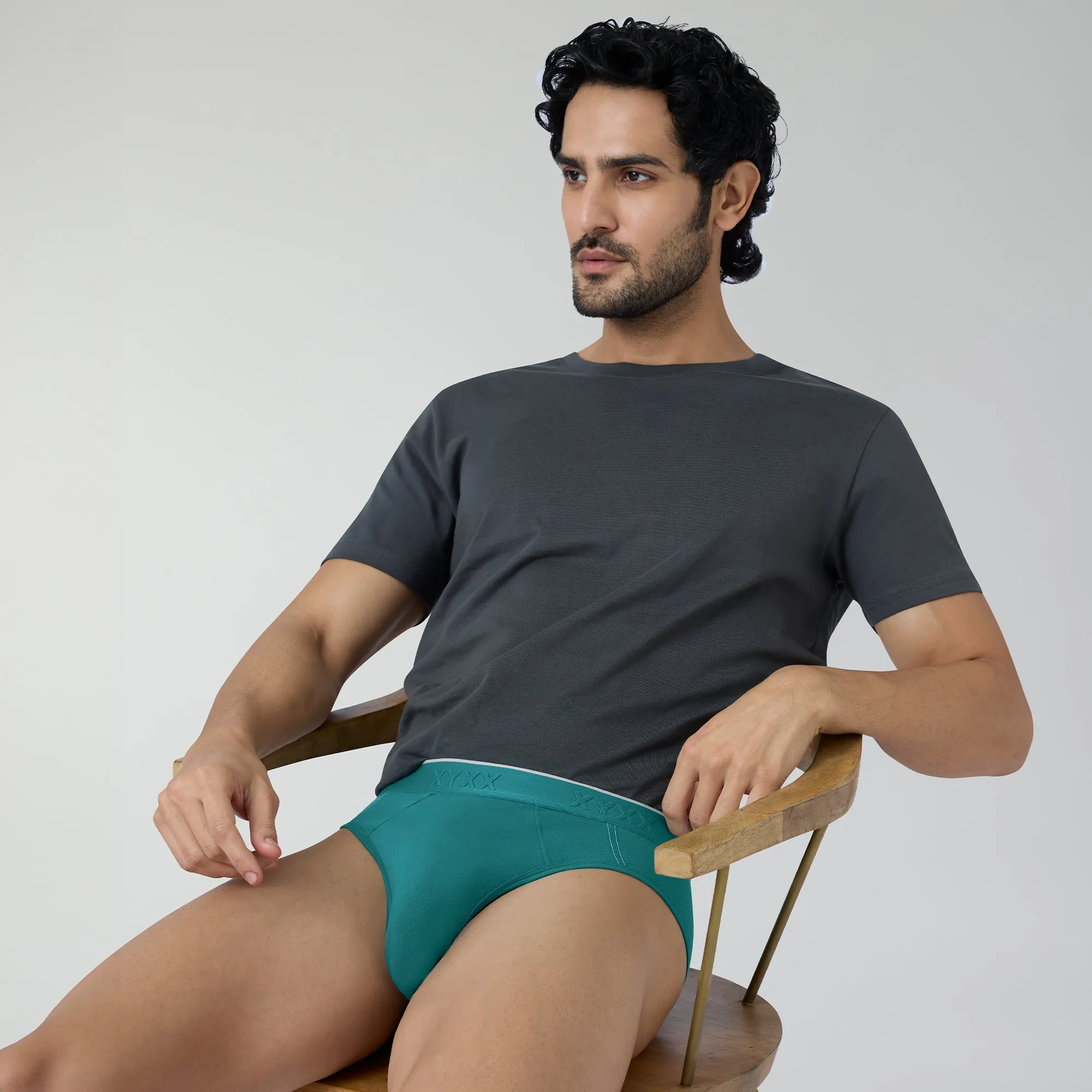 Crux Cotton Stretch Briefs Emerald Green