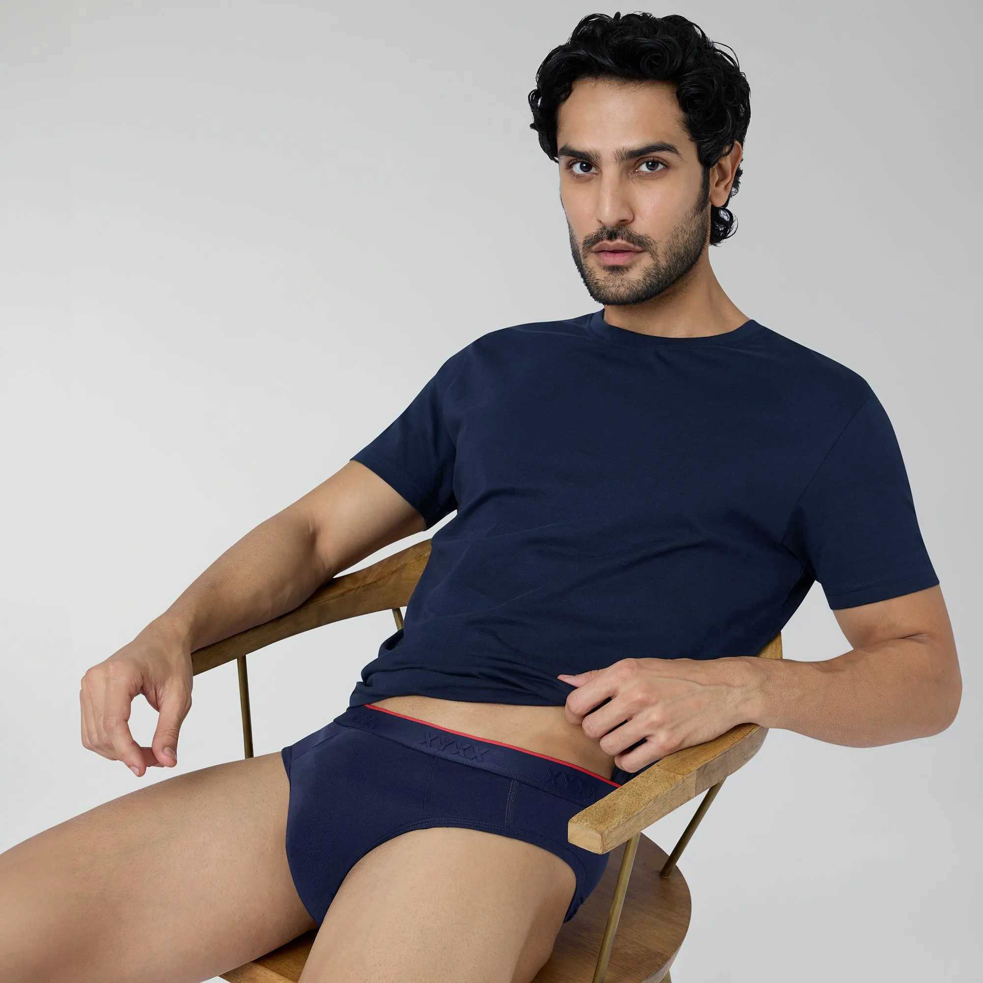 Crux Cotton Stretch Briefs Midnight Blue