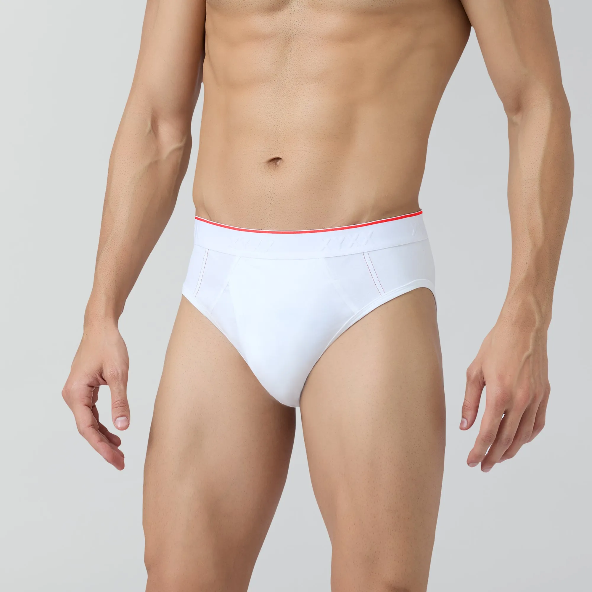 Crux Cotton Stretch Briefs Polar White