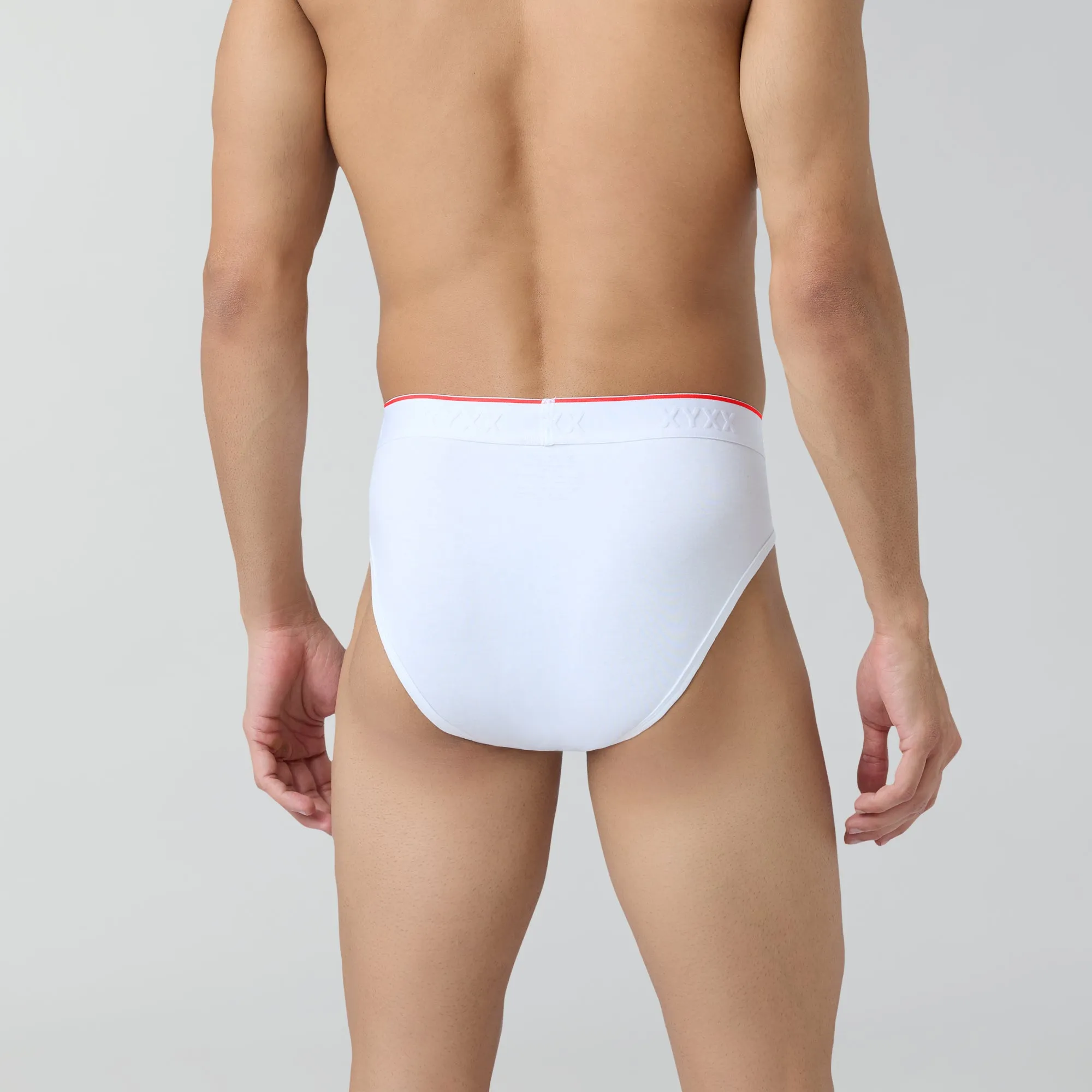 Crux Cotton Stretch Briefs Polar White