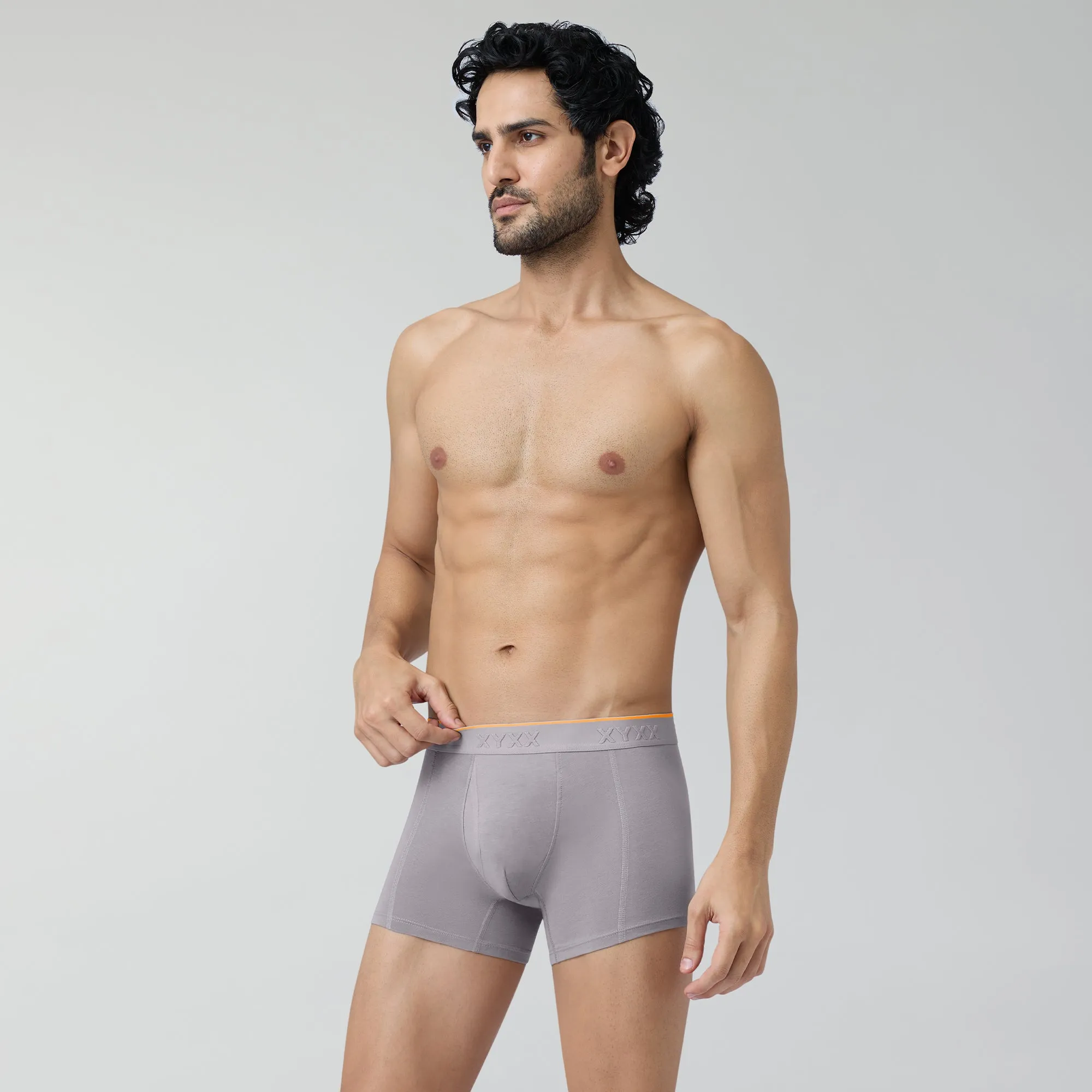 Crux Cotton Stretch Trunks Cloud Grey