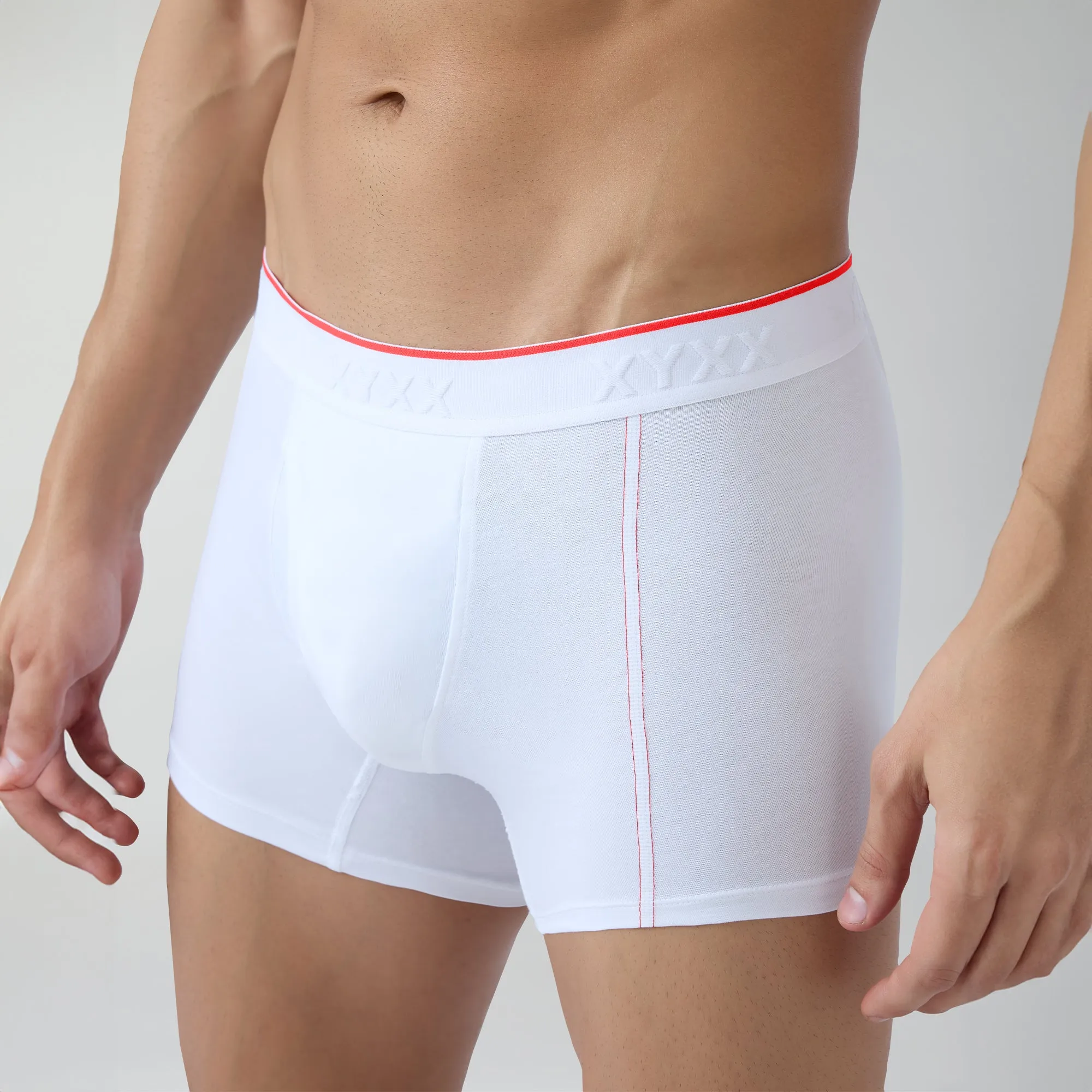 Crux Cotton Stretch Trunks Polar White