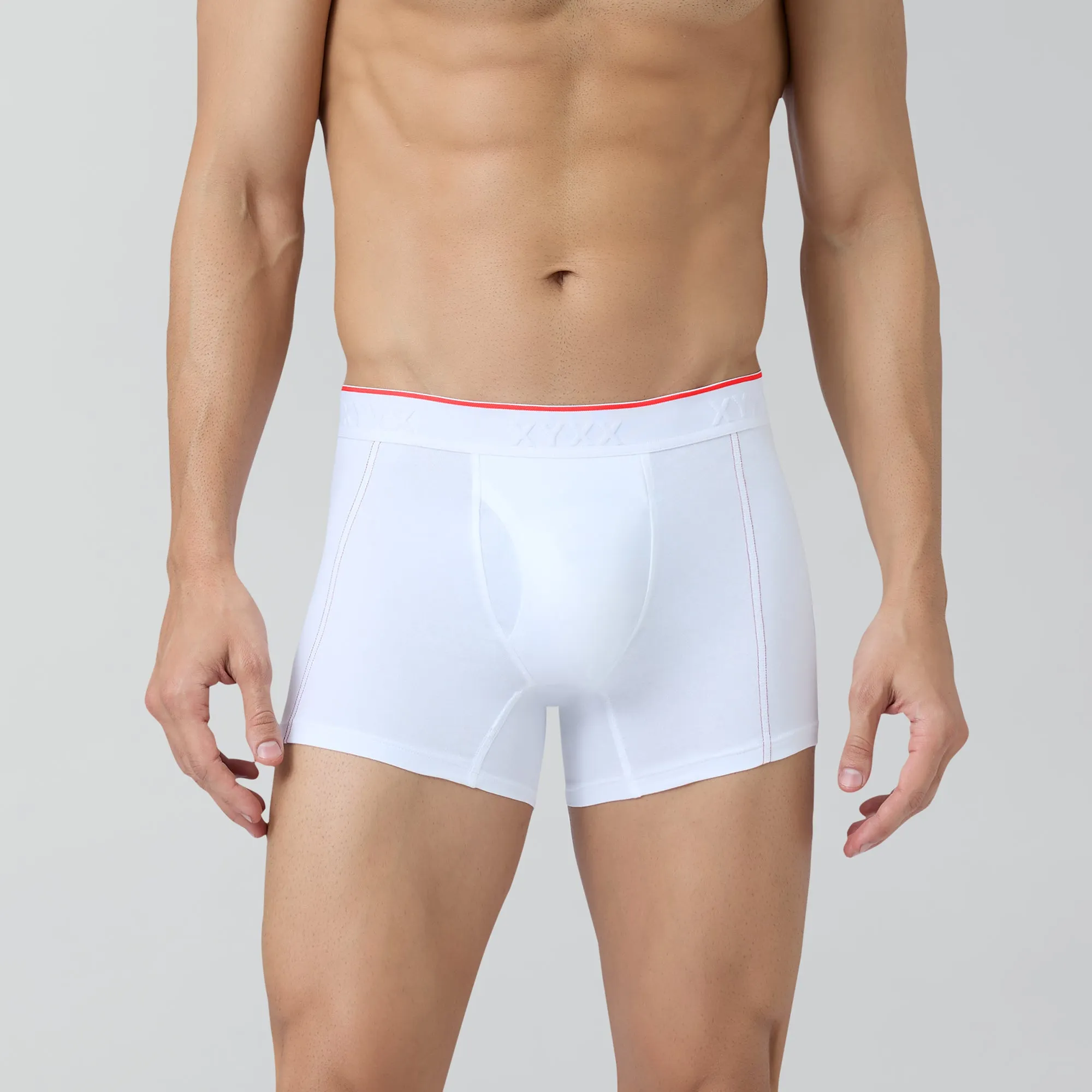 Crux Cotton Stretch Trunks Polar White