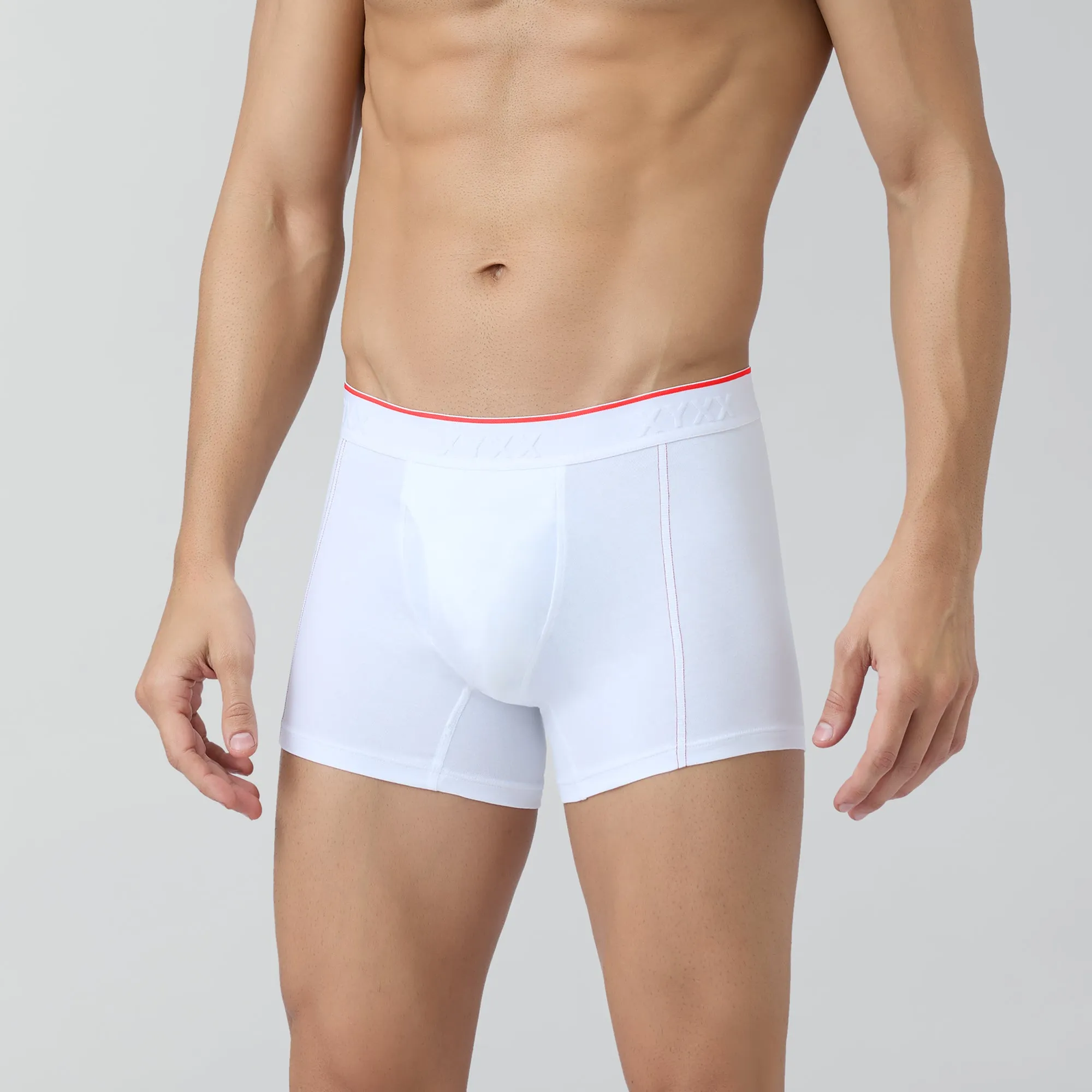 Crux Cotton Stretch Trunks Polar White