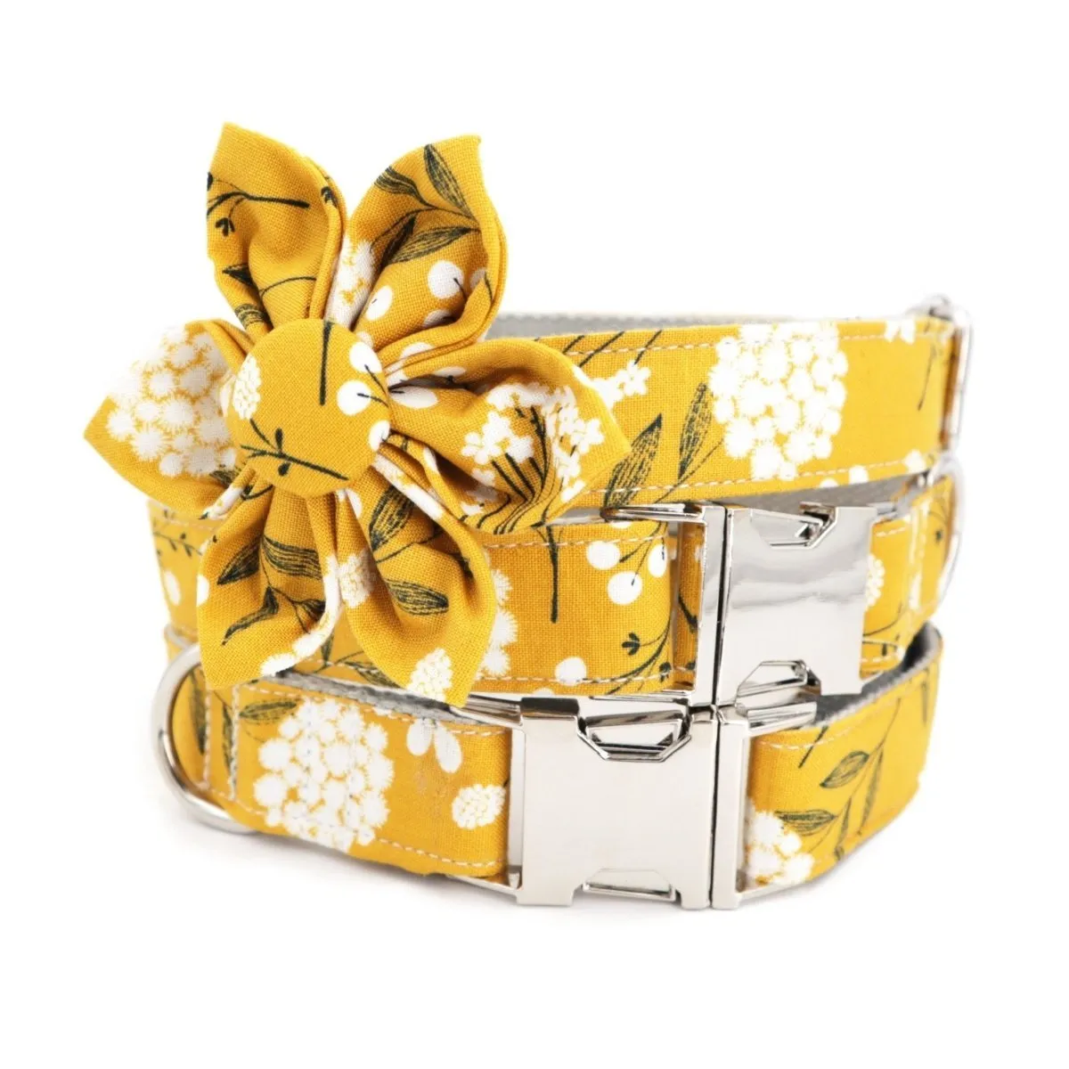 Daisy Flower Flower Unbreakable Collar™ & Leash Set