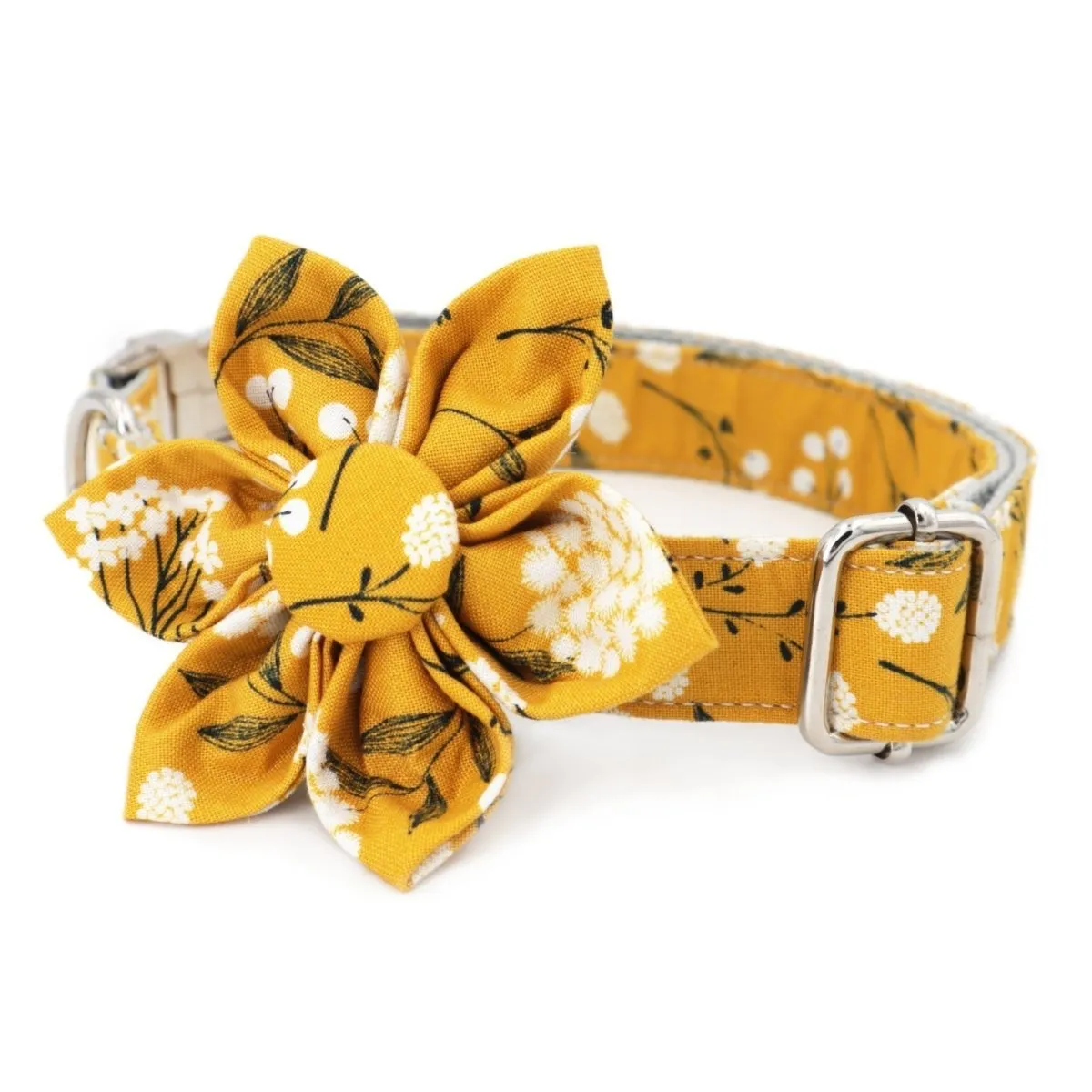 Daisy Flower Flower Unbreakable Collar™ & Leash Set