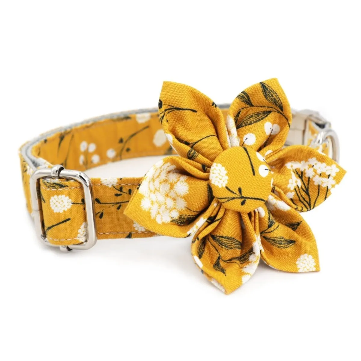 Daisy Flower Flower Unbreakable Collar™ & Leash Set