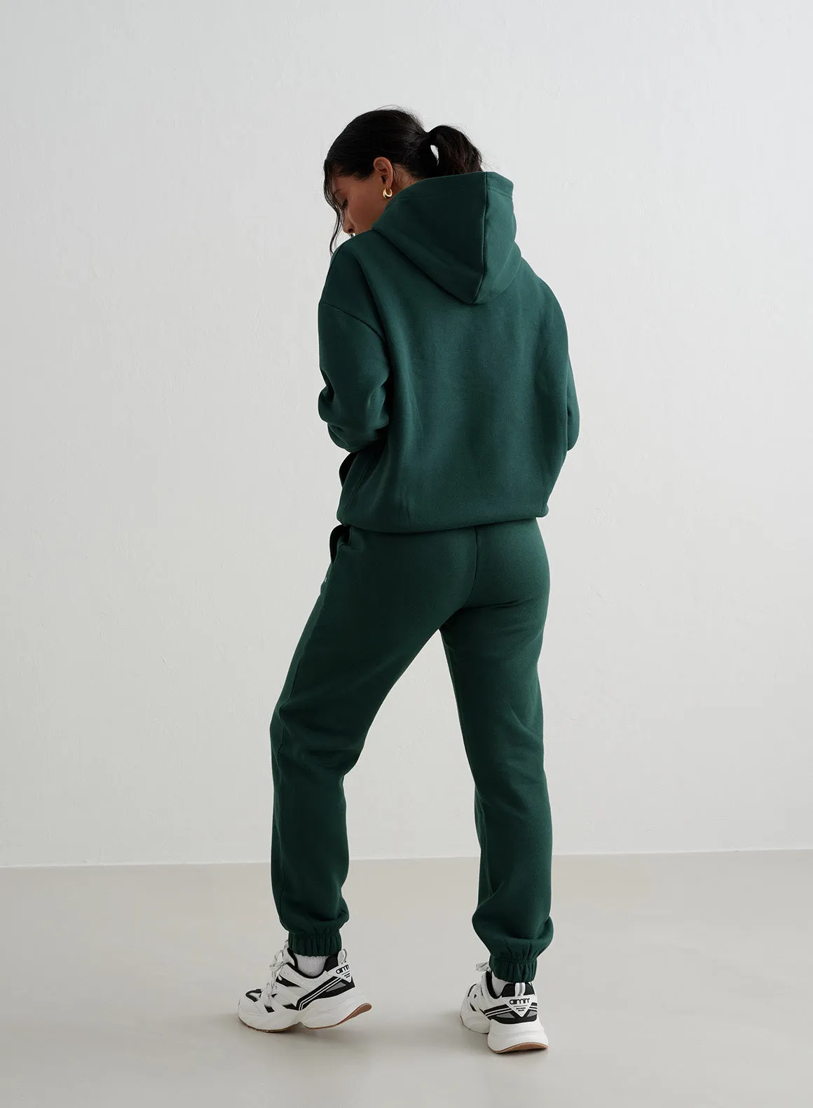 Deep Emerald Varsity Classic Sweatpants