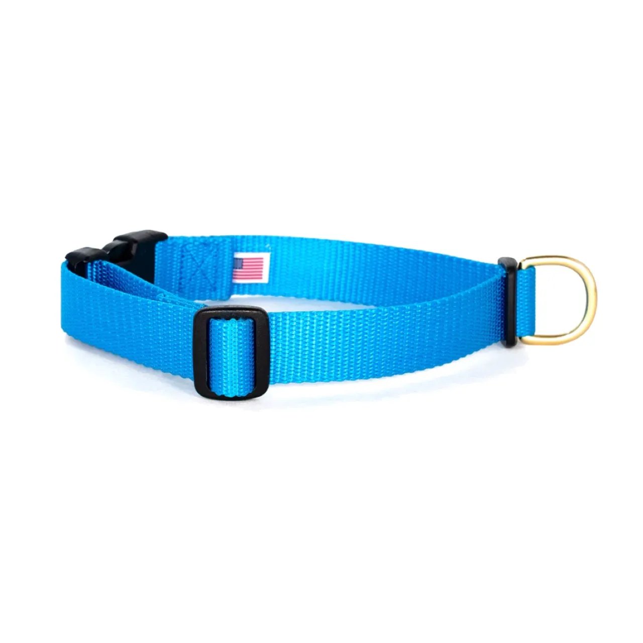 Dog Bone Adjustable Snap Collar Blue