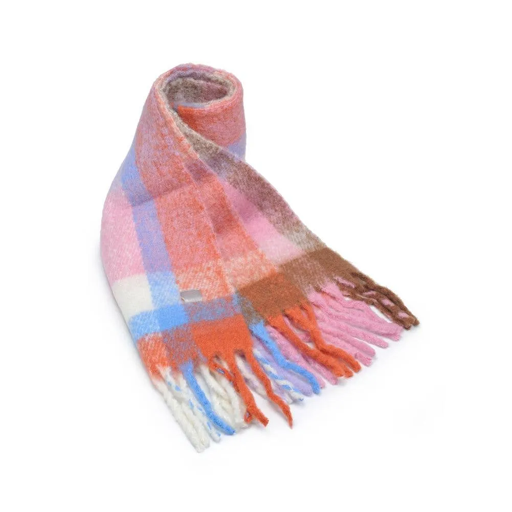 Dolly Multicolor Scarf: Pink Multi