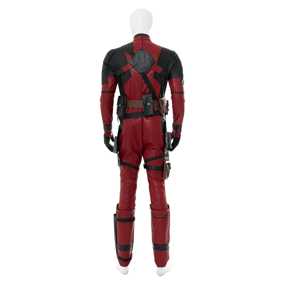 DPool Coat Pants Outfit Halloween Carnival Suit Cosplay Costume