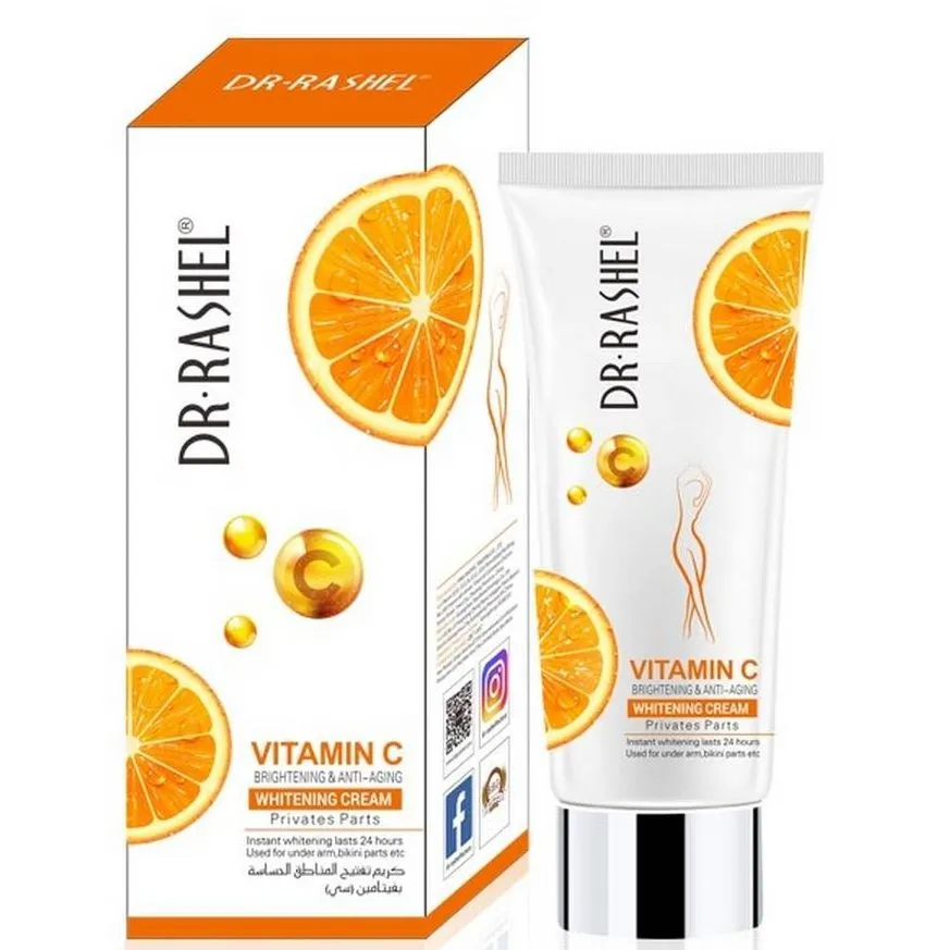 Dr.Rashel Vitamin C Brightening & Anti Aging Whitening Cream For Private Body Parts 80g DRL- 1510