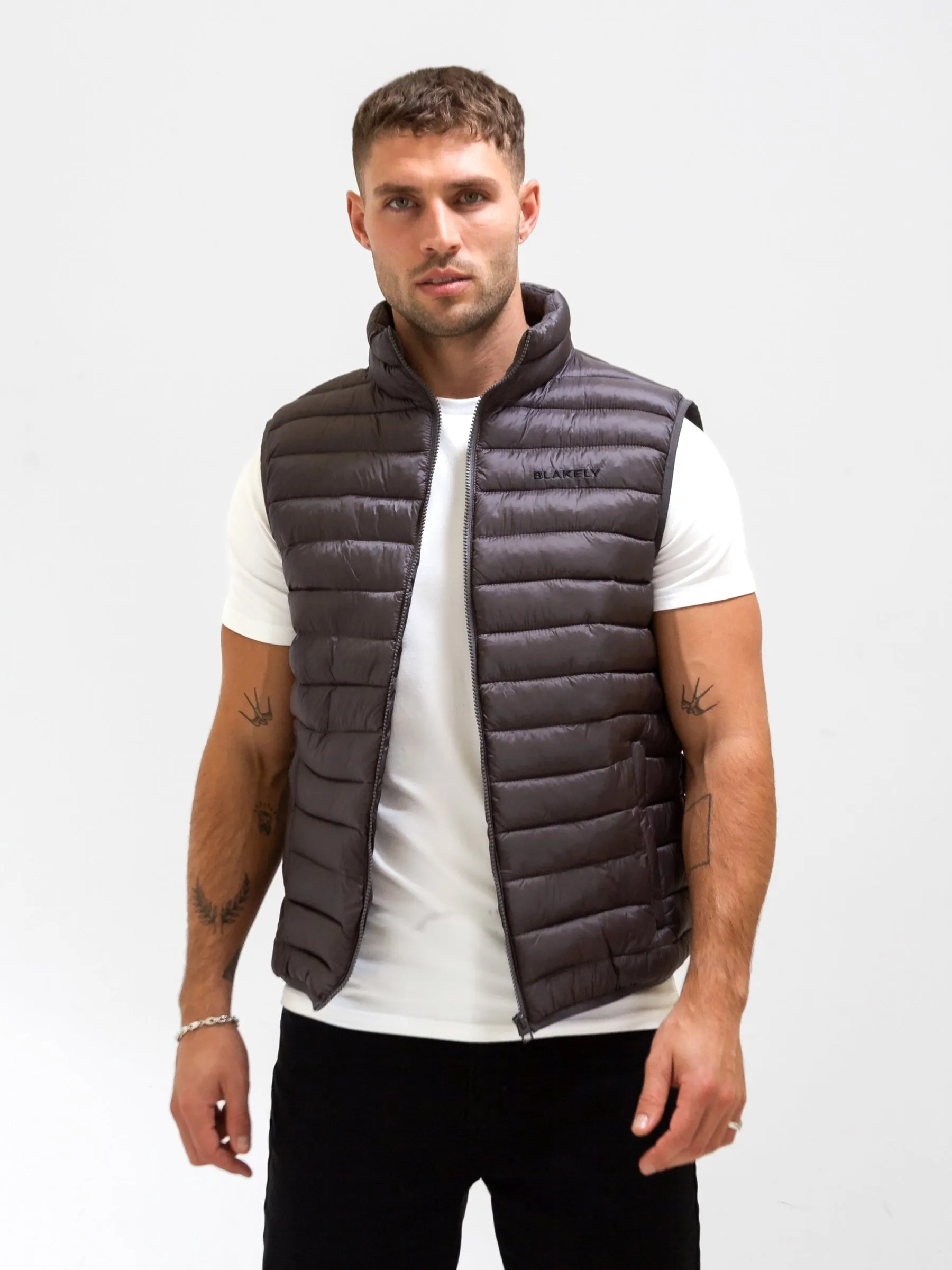 Ellis Lightweight Gilet - Charcoal