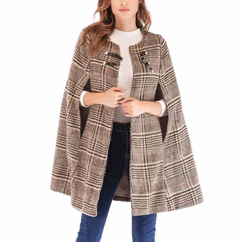 Fashion Turn-Up Collar New Style Trench Coat