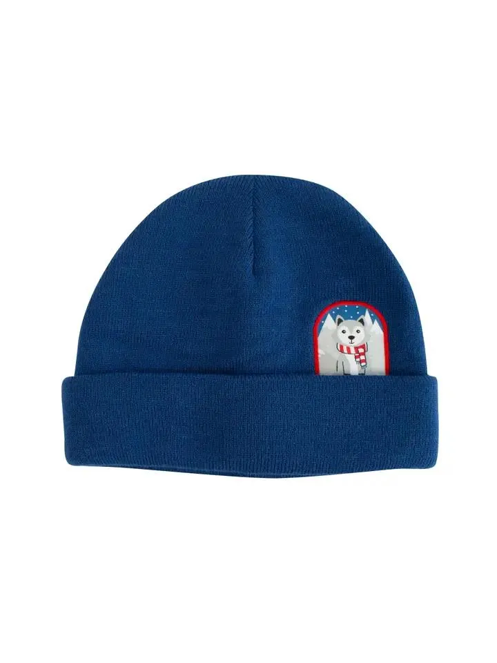 Flap Jack Kids Beanie & Gloves Set - Wolf