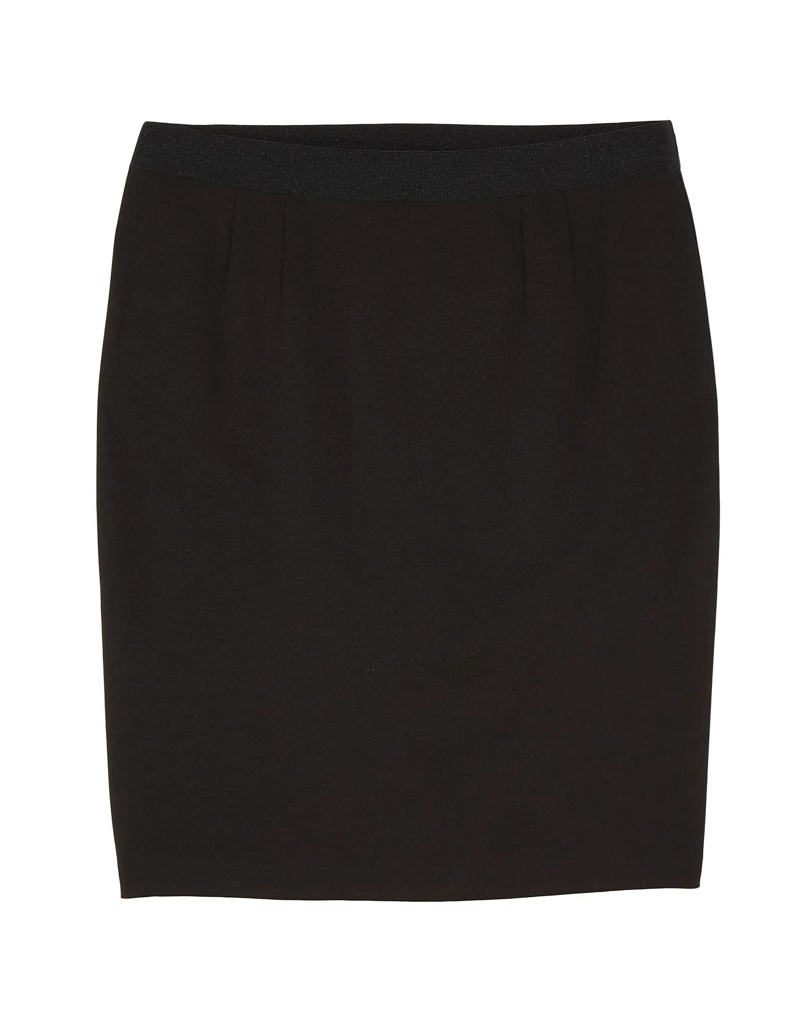 Freesia Scuba Pencil Skirt | Black