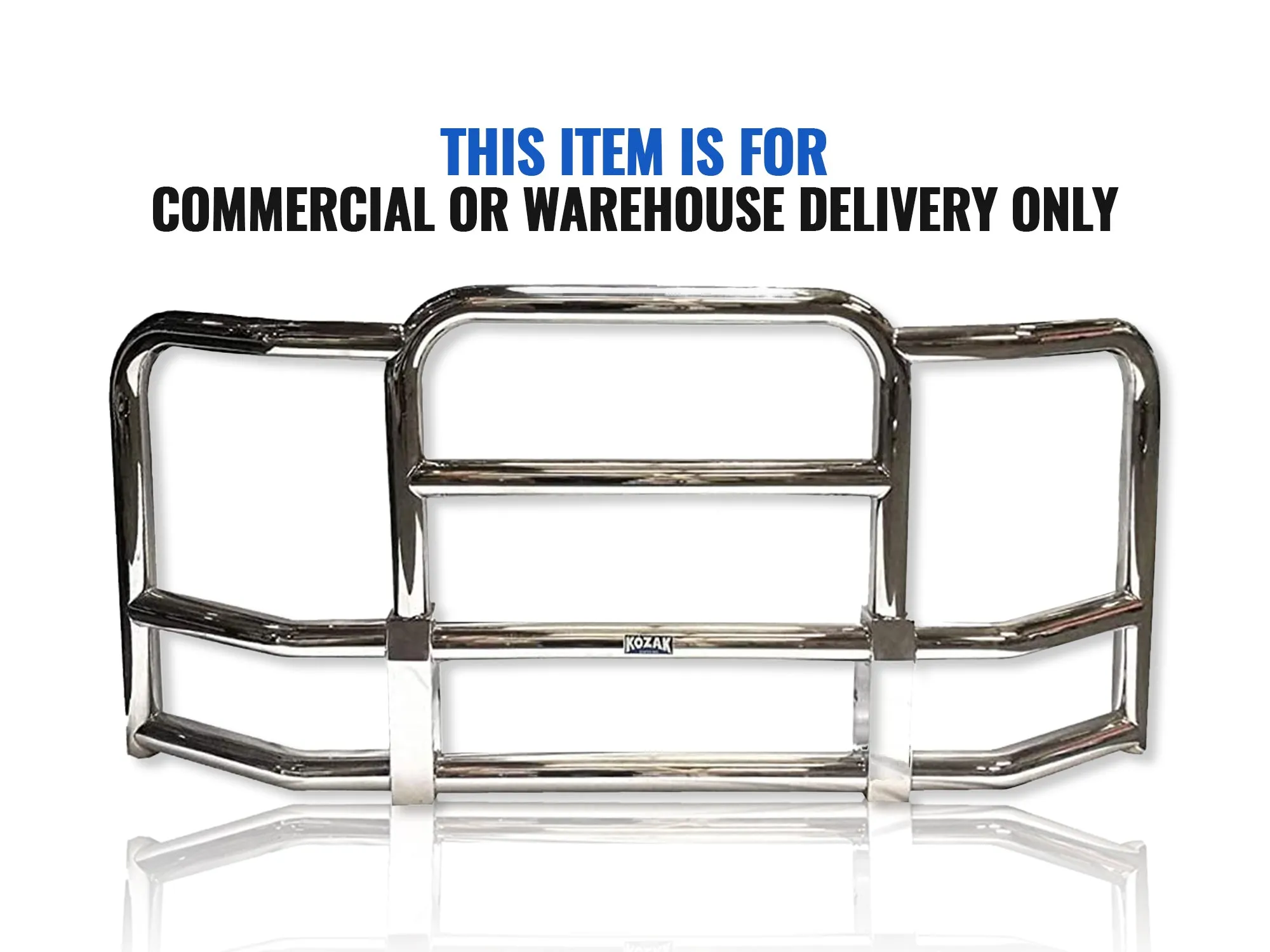 Full Front Grille Guard Chrome 2008-2017 Freightliner Cascadia 125 113