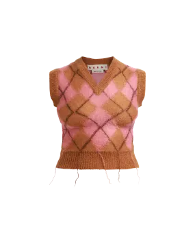 Furry Knit Vest