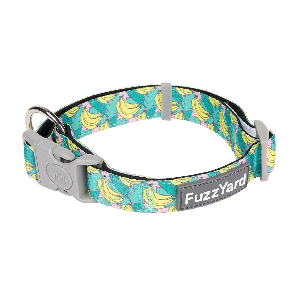 Fuzzyard Dog Collar Bananarama M 32-50cm