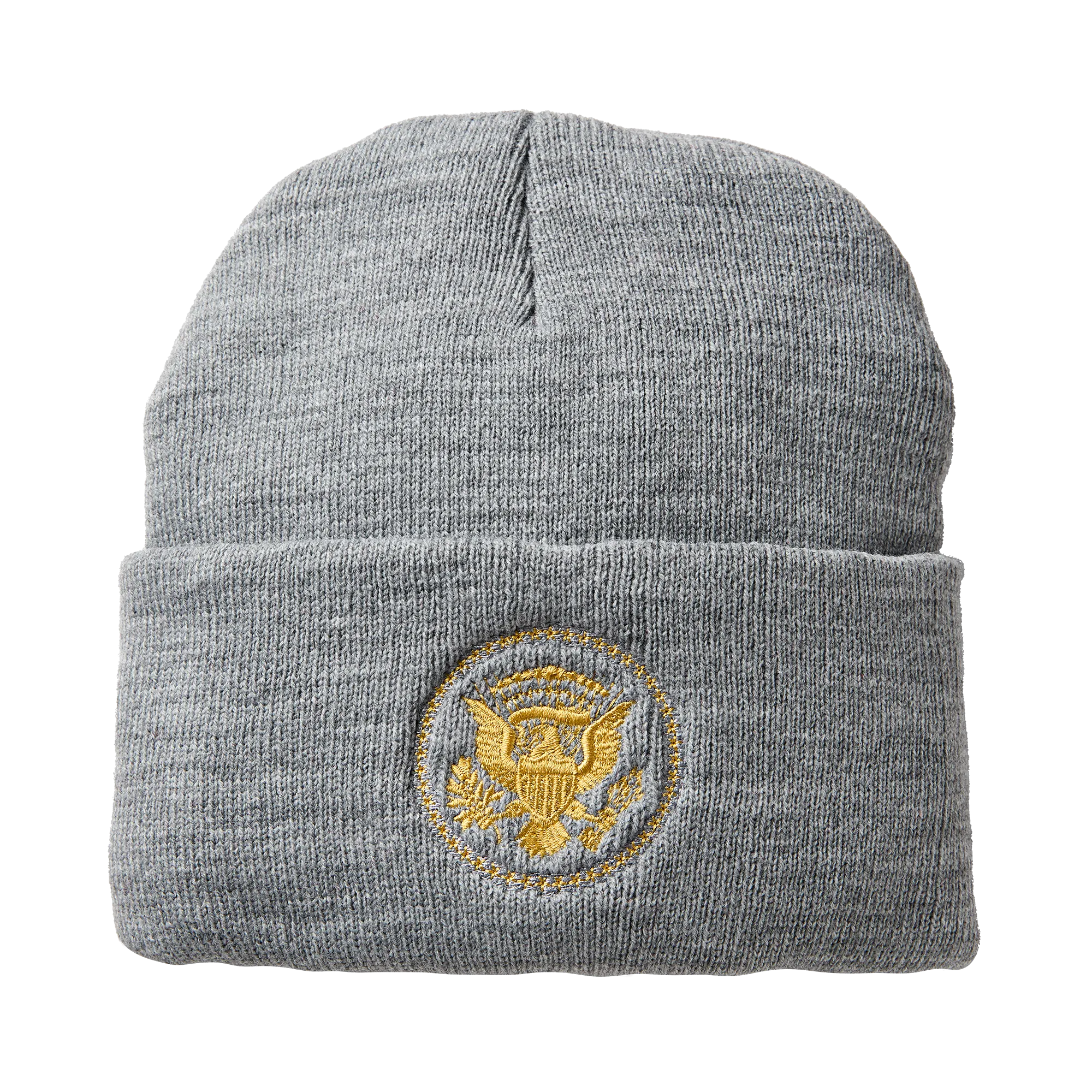 Gray Truman Seal Beanie