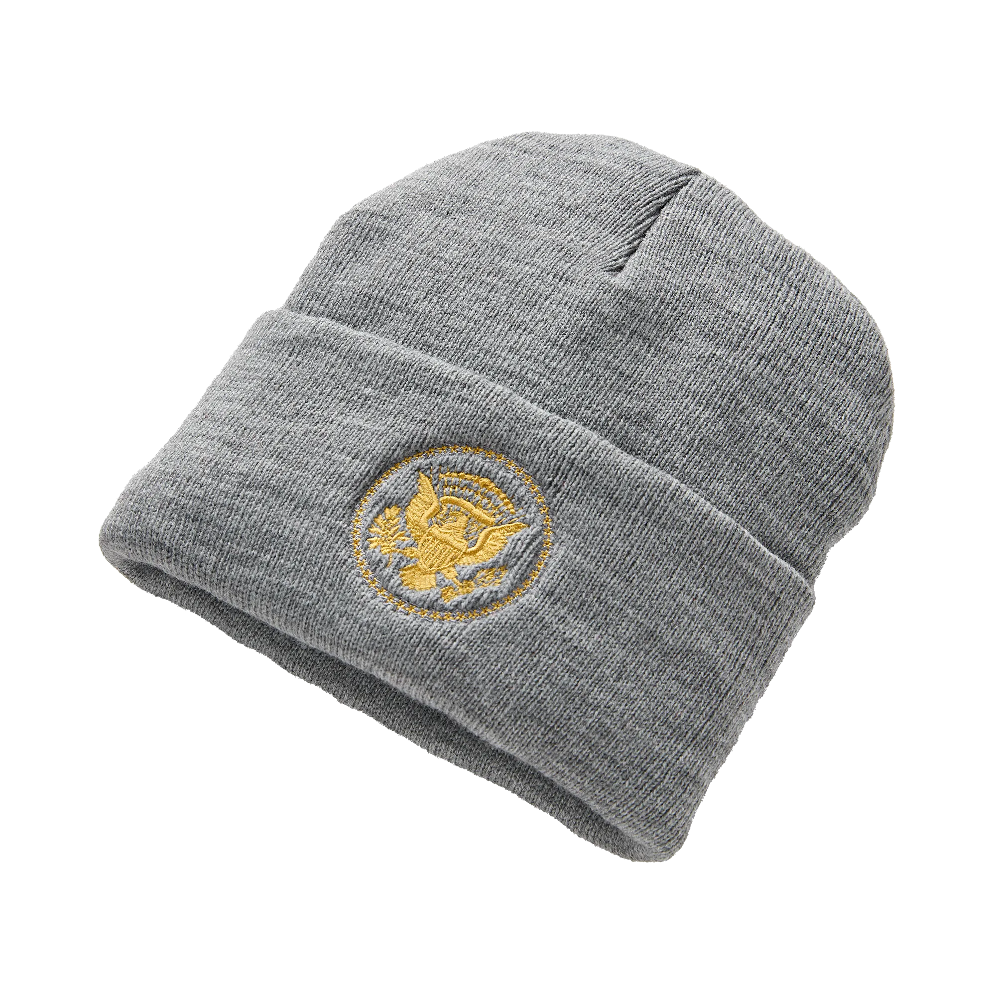 Gray Truman Seal Beanie