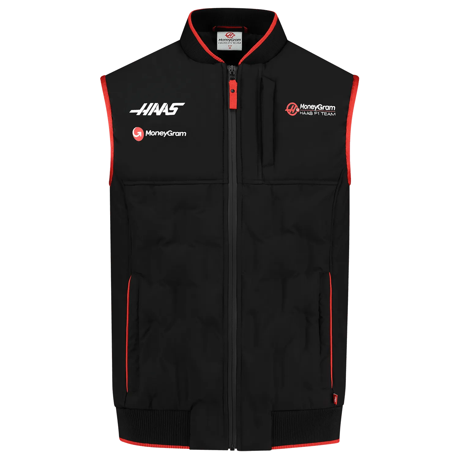 Haas Racing F1 2023 Men's Team Lightweight Vest - Black