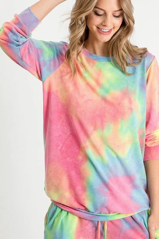 Hailey Tie-Dye Loungewear Set