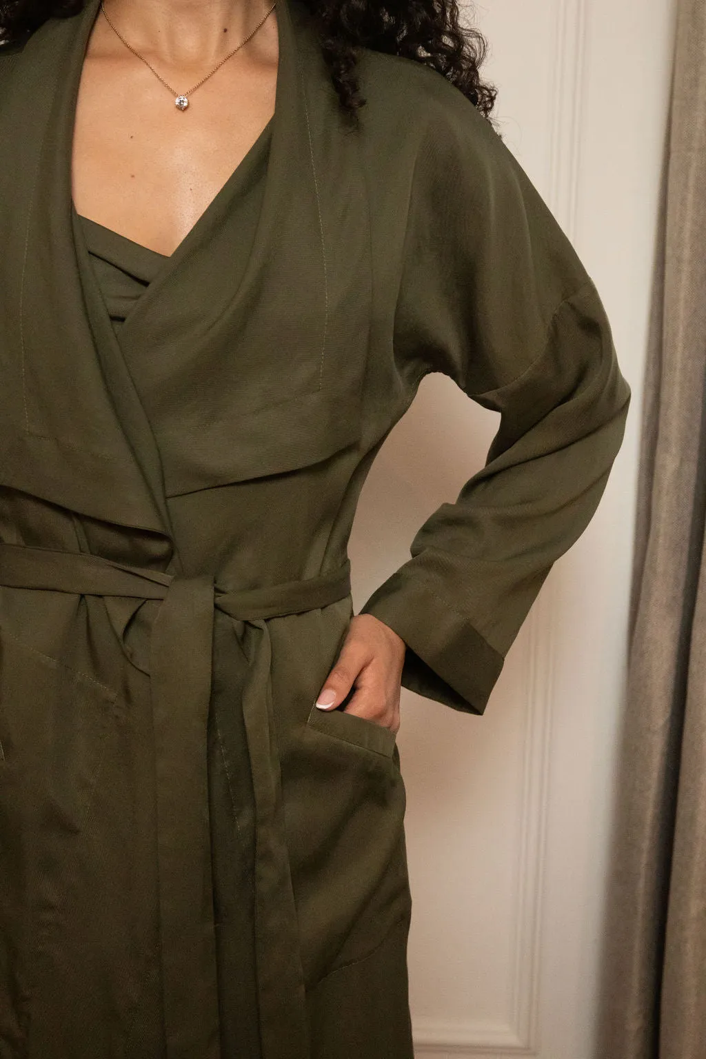 Hana House Trench Coat