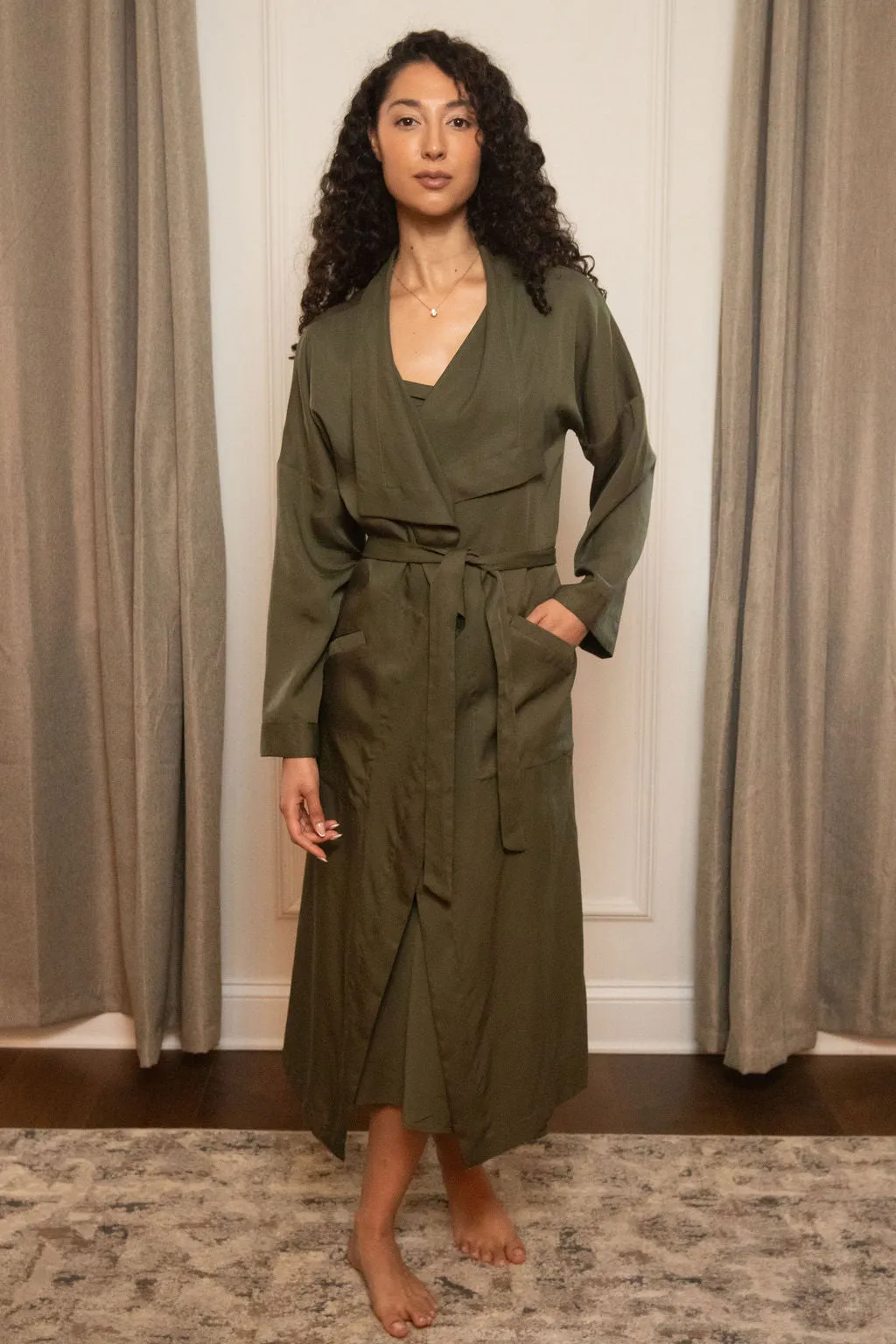 Hana House Trench Coat