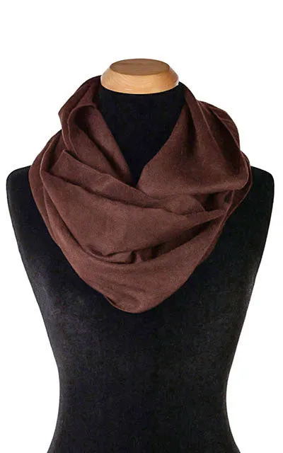 Handkerchief Scarf - Soft Faux Suede, Solid