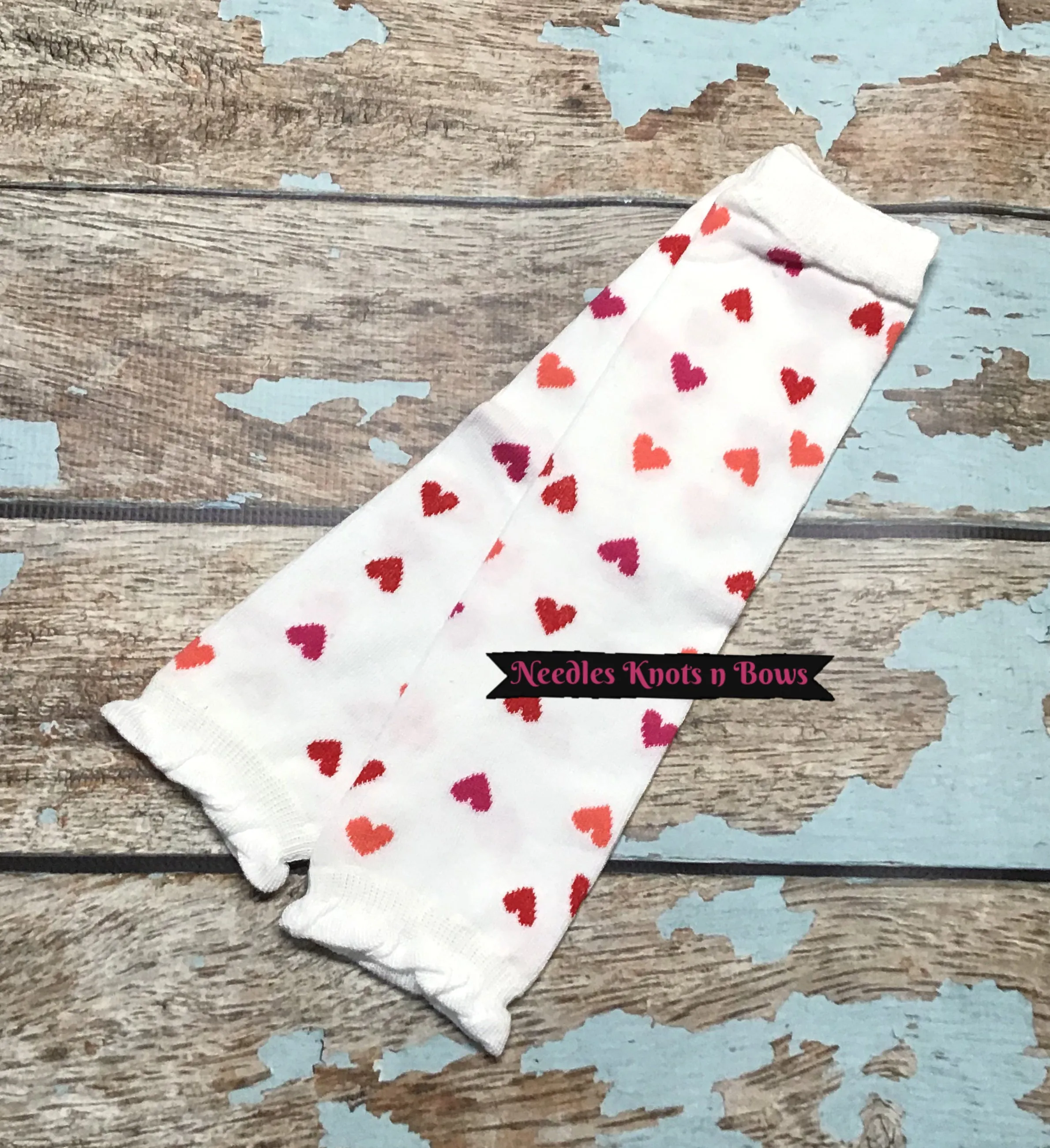 Heart Leg Warmers, Baby Toddler Valentine's Day