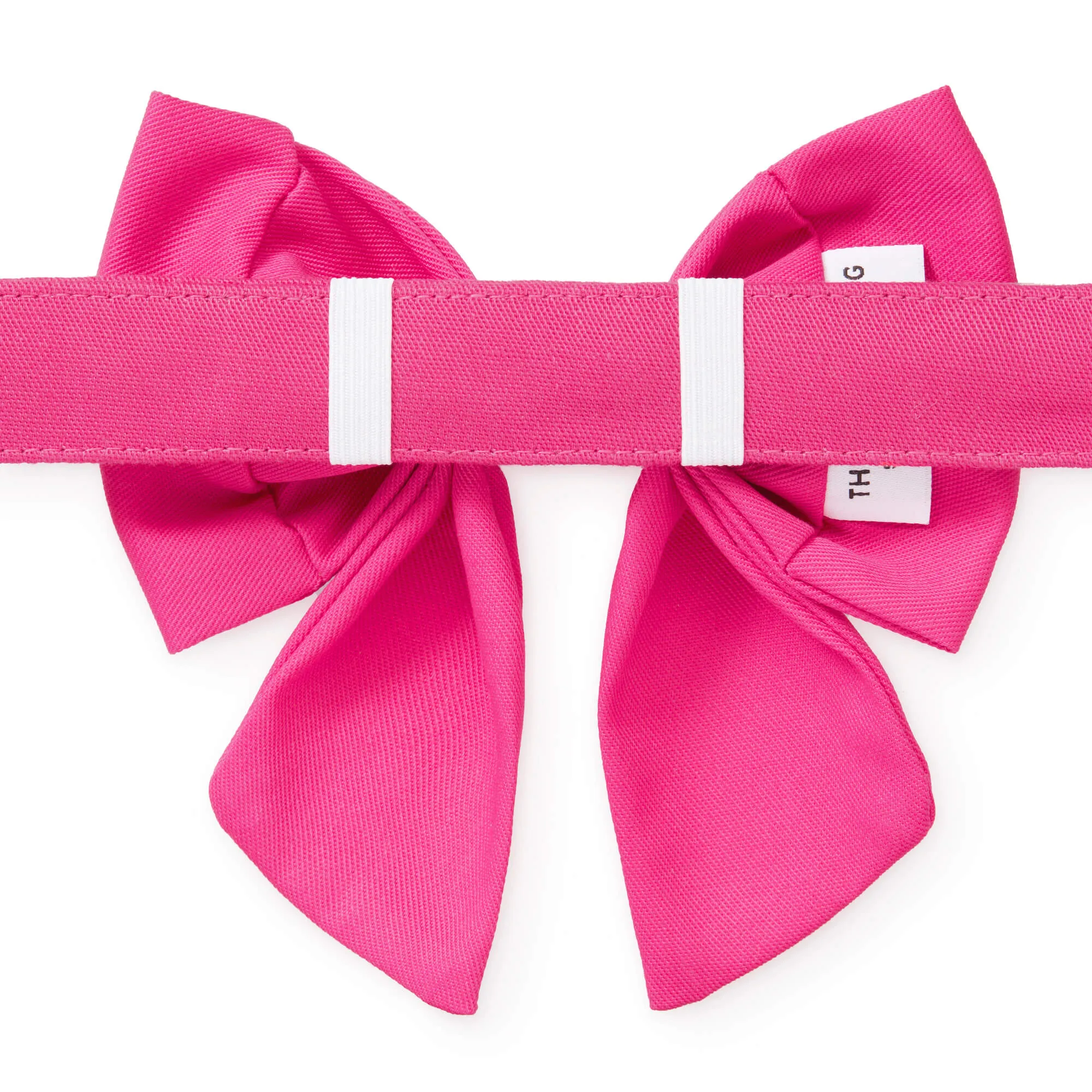 Hot Pink Lady Bow Collar