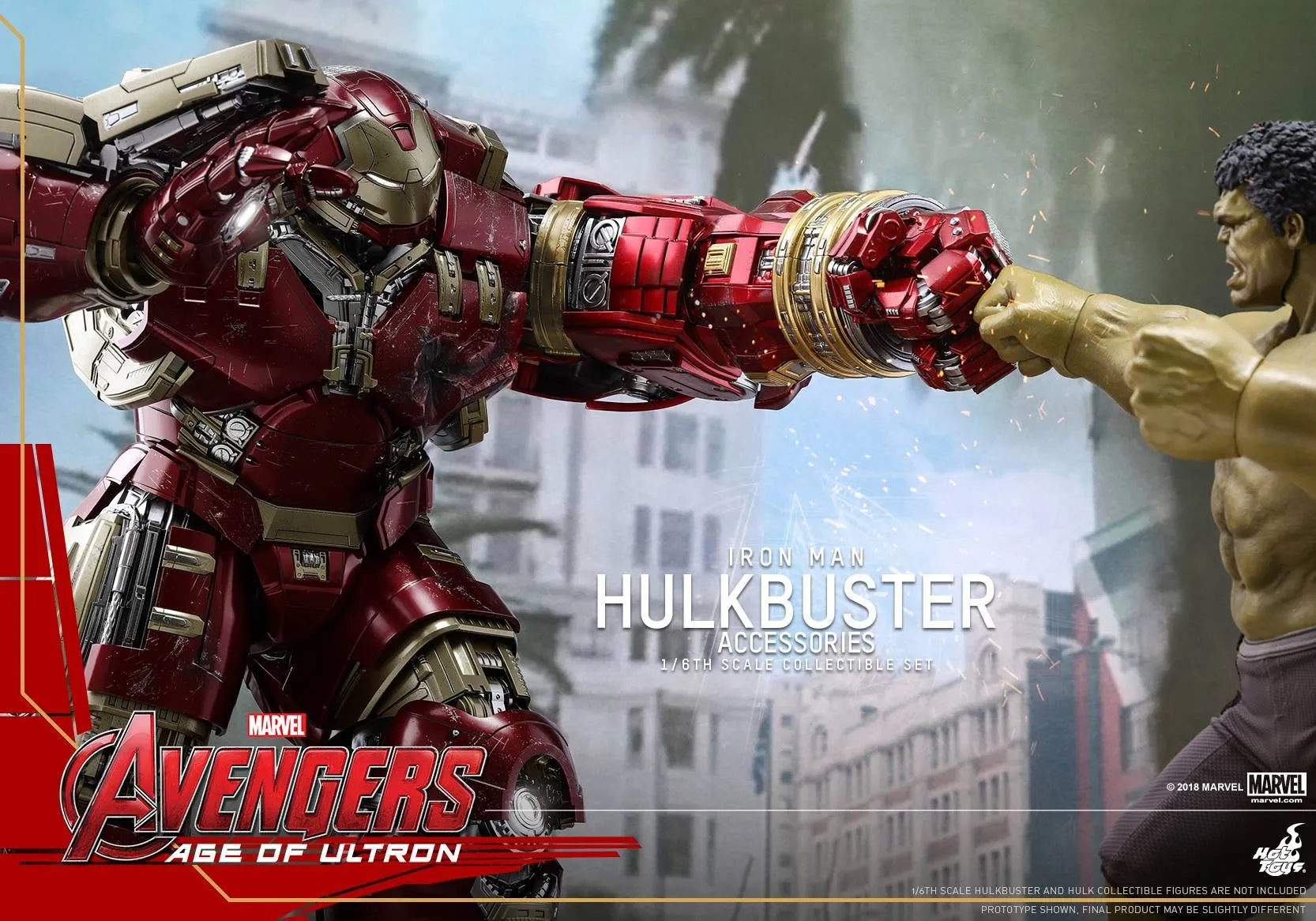 Hot Toys - ACS006 - Avengers: Age of Ultron - 1/6th scale Hulkbuster Accessories Collectible Set