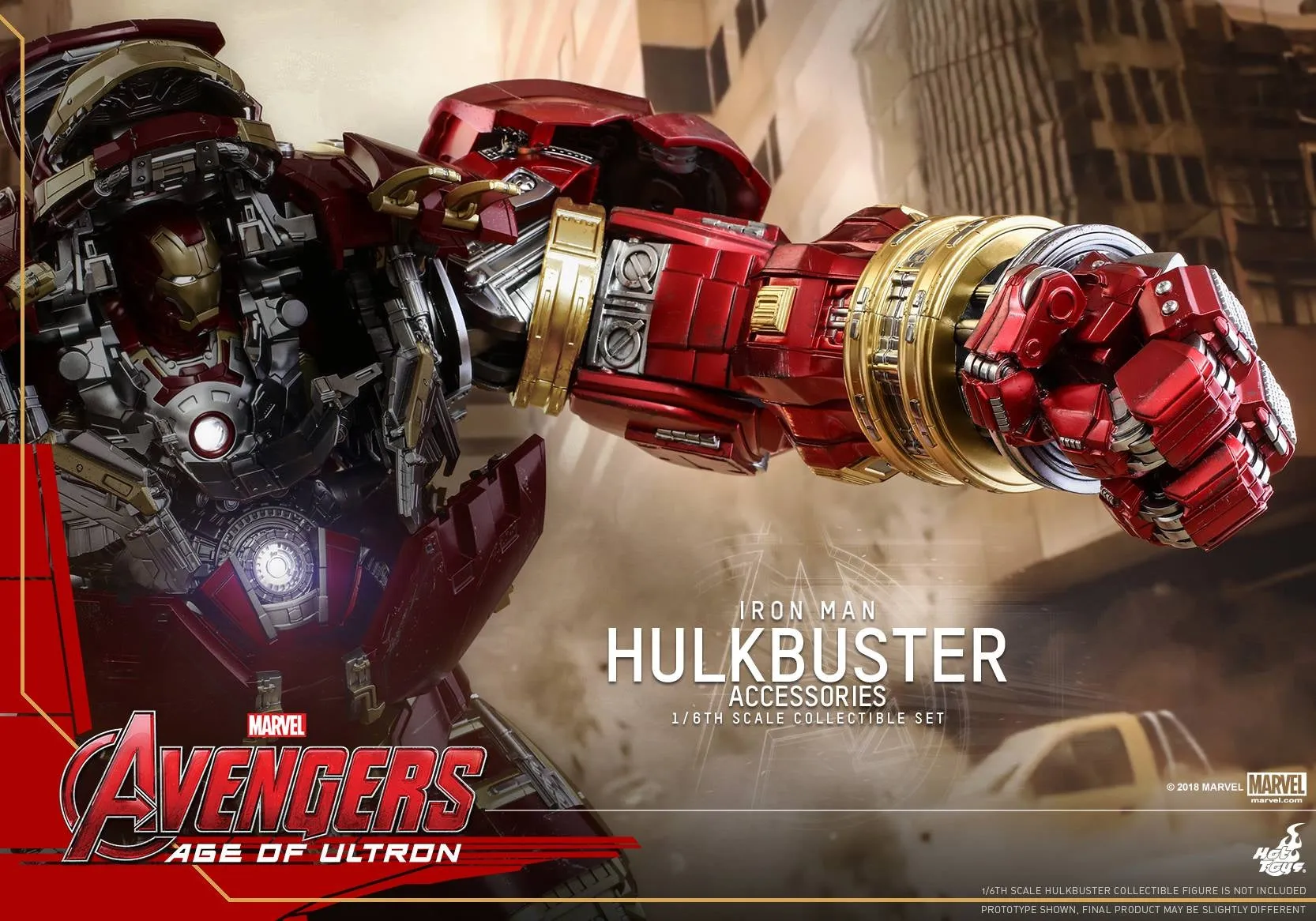 Hot Toys - ACS006 - Avengers: Age of Ultron - 1/6th scale Hulkbuster Accessories Collectible Set