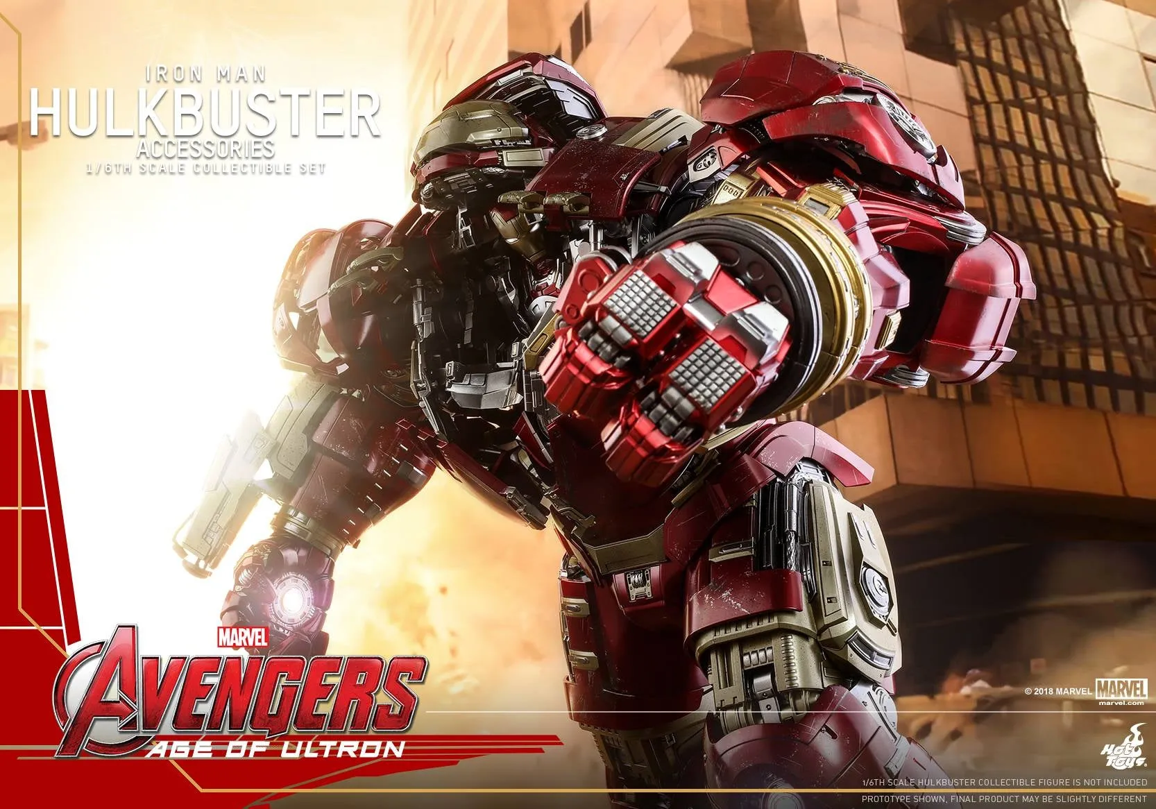 Hot Toys - ACS006 - Avengers: Age of Ultron - 1/6th scale Hulkbuster Accessories Collectible Set