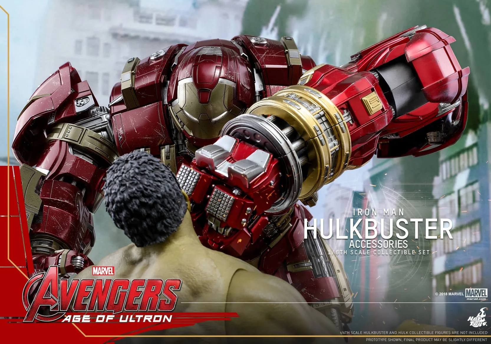 Hot Toys - ACS006 - Avengers: Age of Ultron - 1/6th scale Hulkbuster Accessories Collectible Set