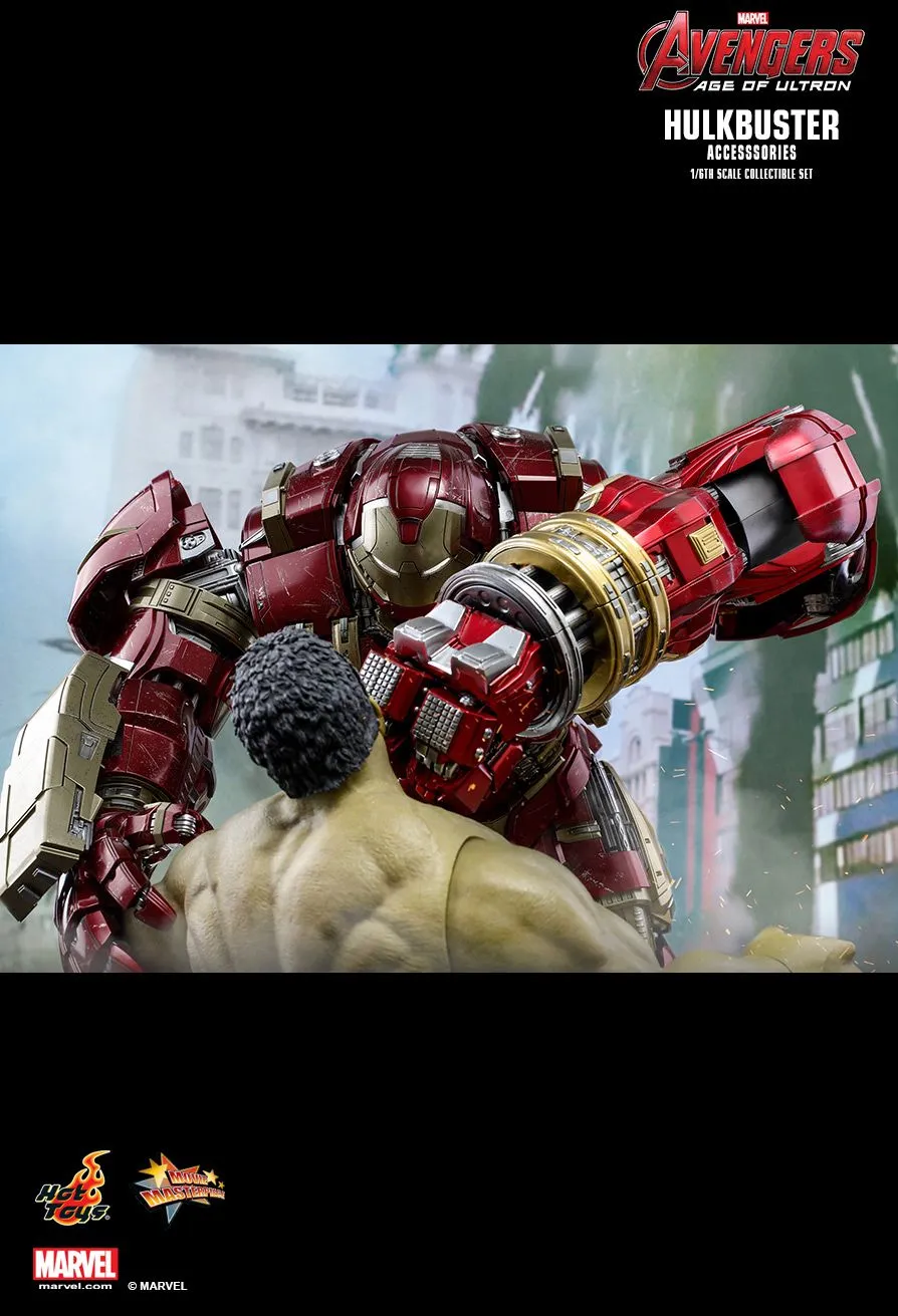 HOT TOYS MARVEL  AVENGERS AGE OF ULTRON HULKBUSTER ACCESSORIES COLLECTIBLE SET 1/6TH SCALE- ACS006