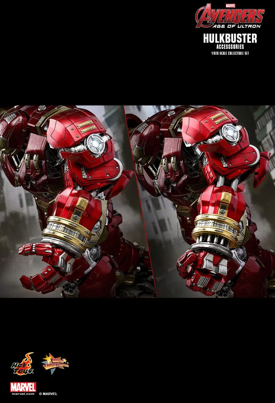 HOT TOYS MARVEL  AVENGERS AGE OF ULTRON HULKBUSTER ACCESSORIES COLLECTIBLE SET 1/6TH SCALE- ACS006