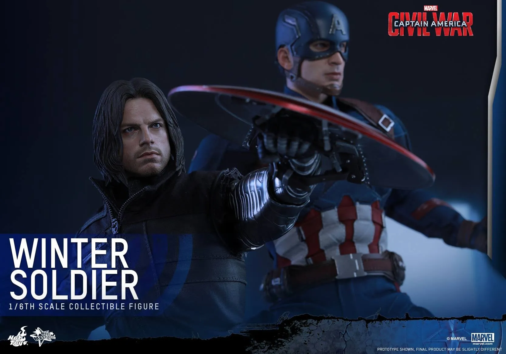 Hot Toys – MMS351 – Captain America: Civil War - Winter Soldier