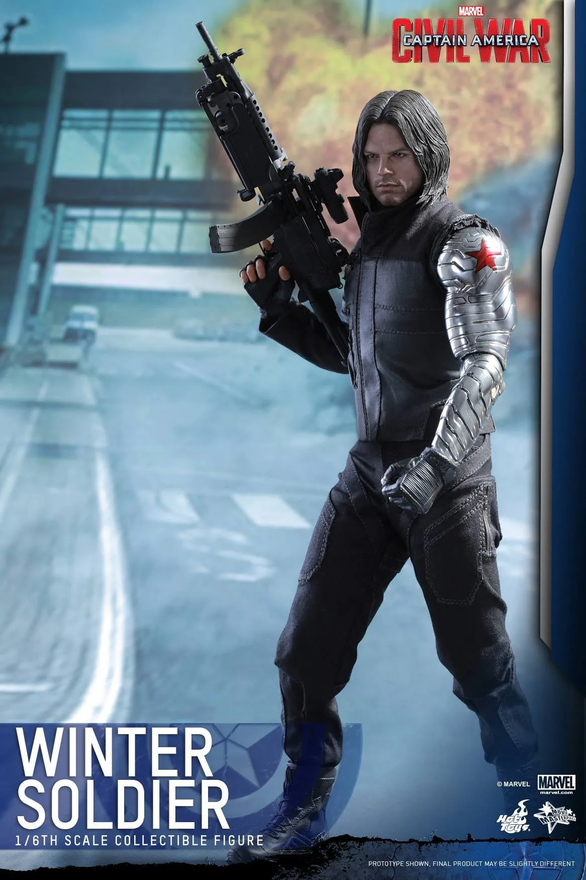 Hot Toys – MMS351 – Captain America: Civil War - Winter Soldier