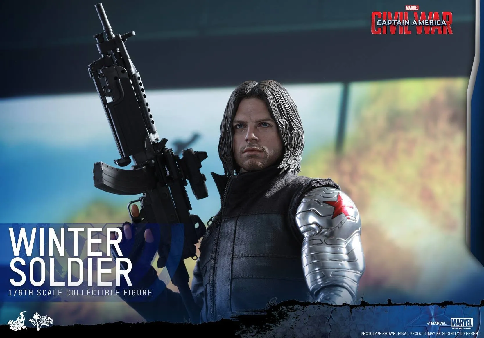 Hot Toys – MMS351 – Captain America: Civil War - Winter Soldier