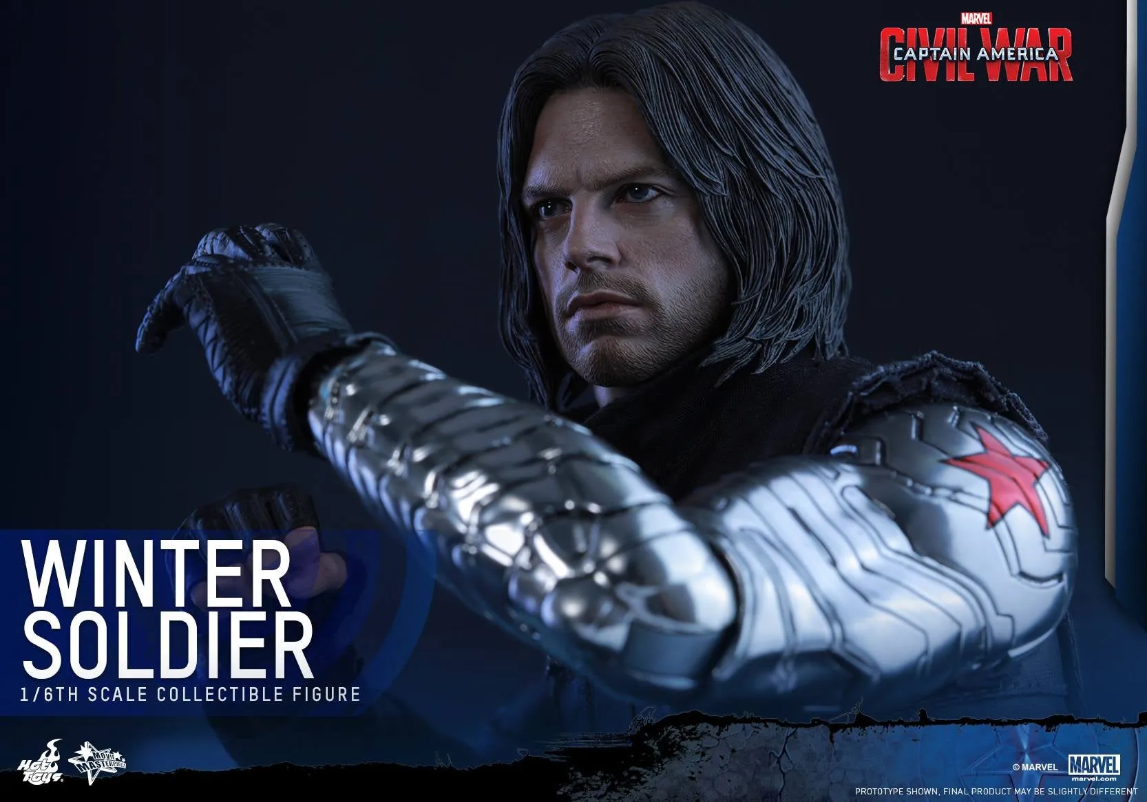 Hot Toys – MMS351 – Captain America: Civil War - Winter Soldier