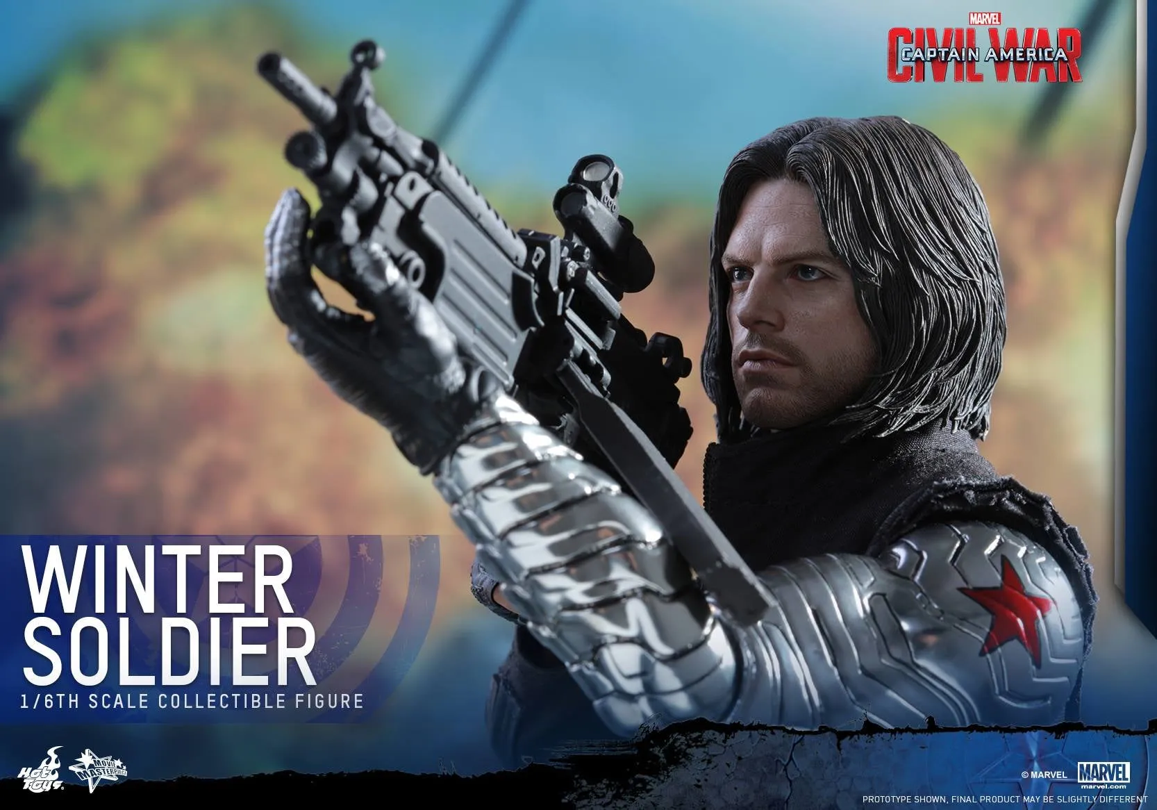 Hot Toys – MMS351 – Captain America: Civil War - Winter Soldier